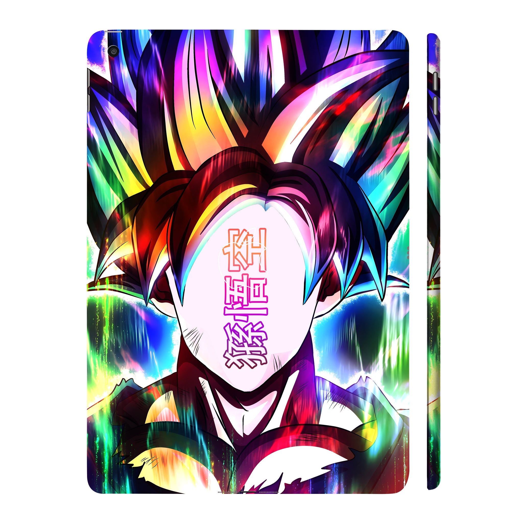 Apple iPad 9th Gen 2021 Super Saiyan Mode Anime Tablet Skins