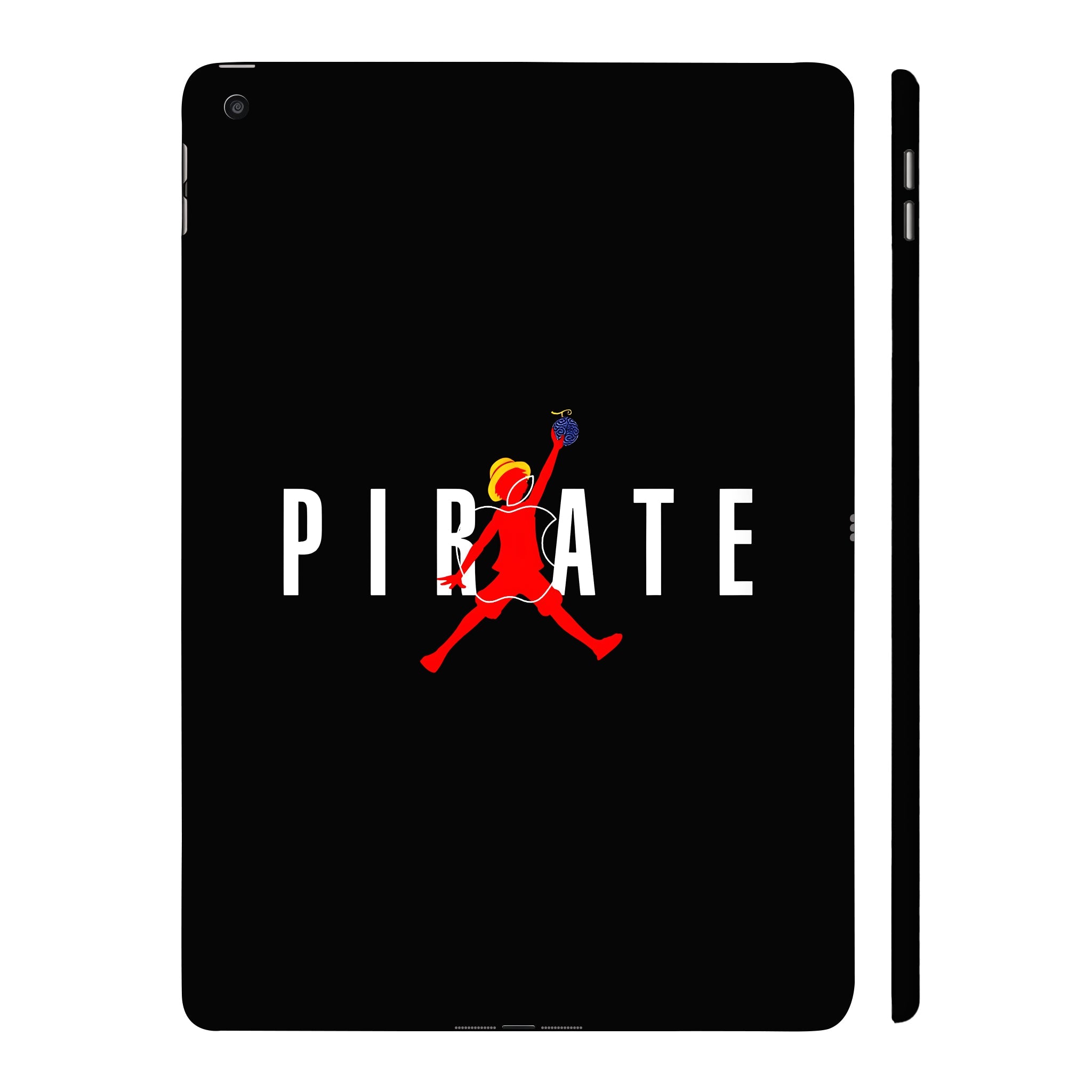 Apple iPad 9th Gen 2021 Pirate Luffy Anime Tablet Skins