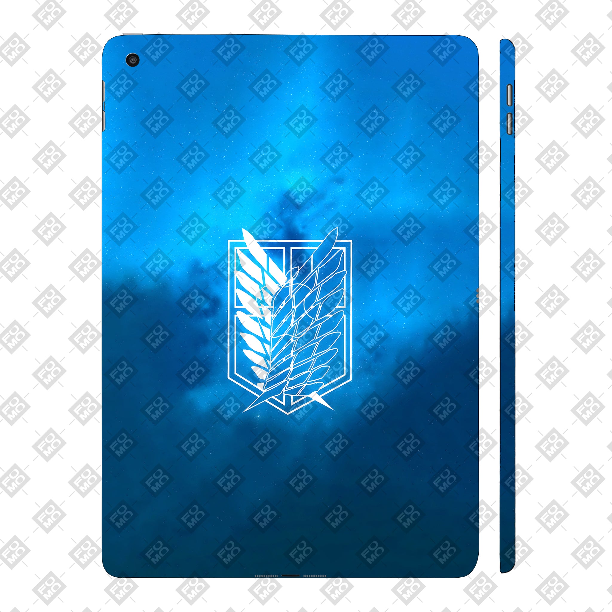 Apple iPad 9th Gen 2021 Scouting Legion AOT Anime Tablet Skins