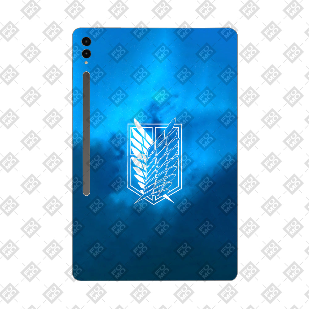 Samsung Galaxy Tab S9 Ultra 5G Scouting Legion AOT Anime Tablet Skins