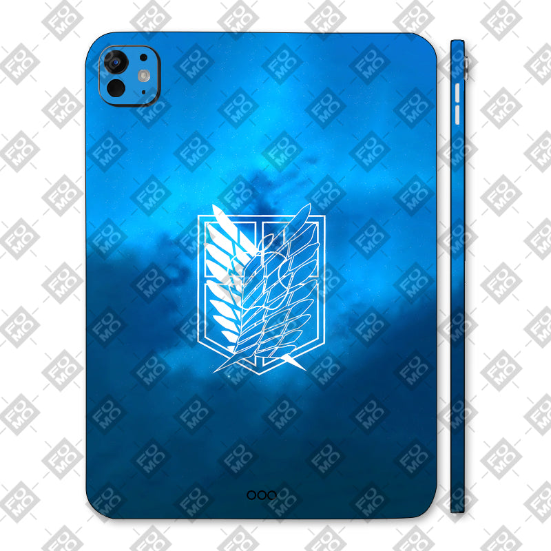 Apple iPad Pro 11 M5 2025 Scouting Legion AOT Anime Tablet Skins