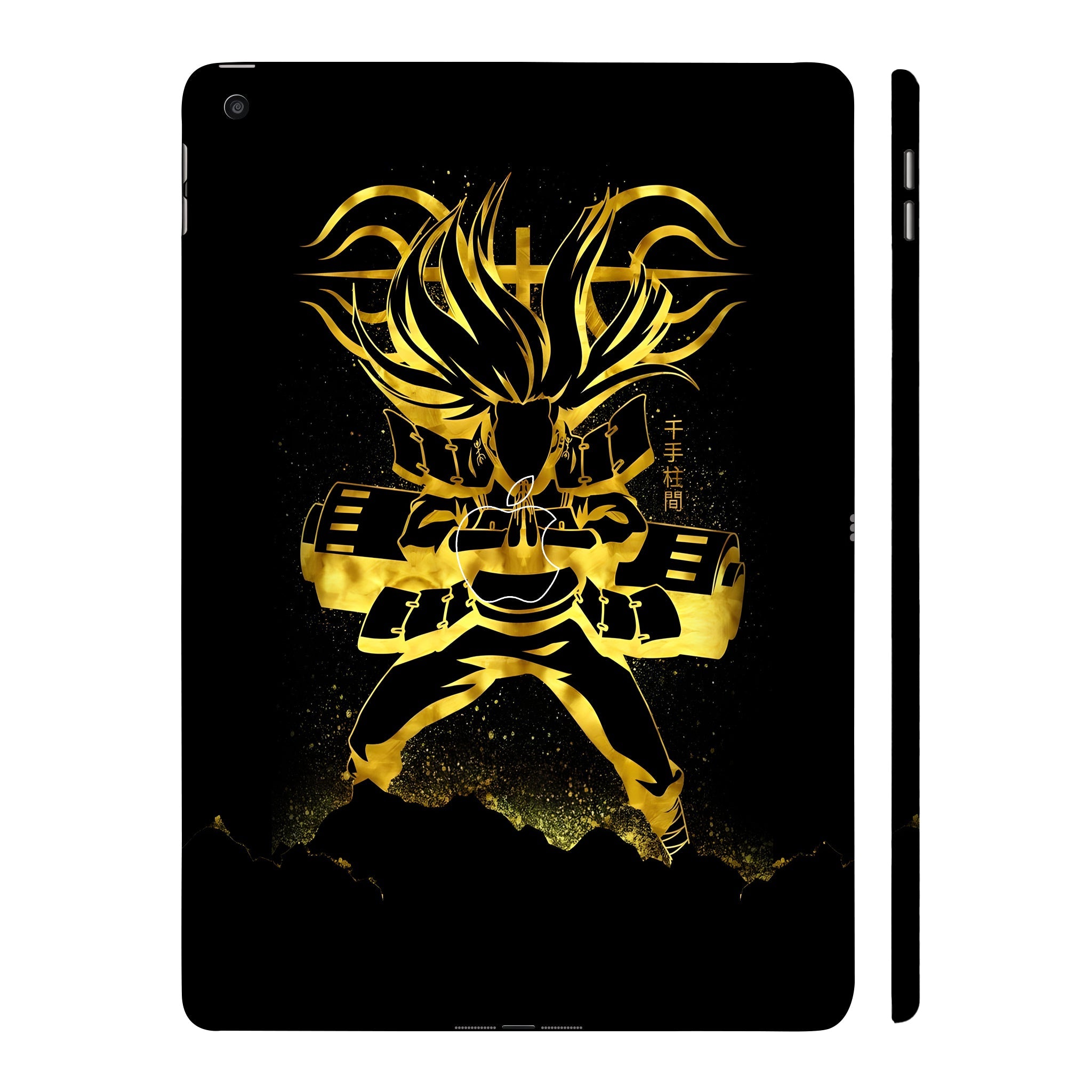 Apple iPad 9th Gen 2021 Hashirama Senju in Golden Splendor Anime Tablet Skins