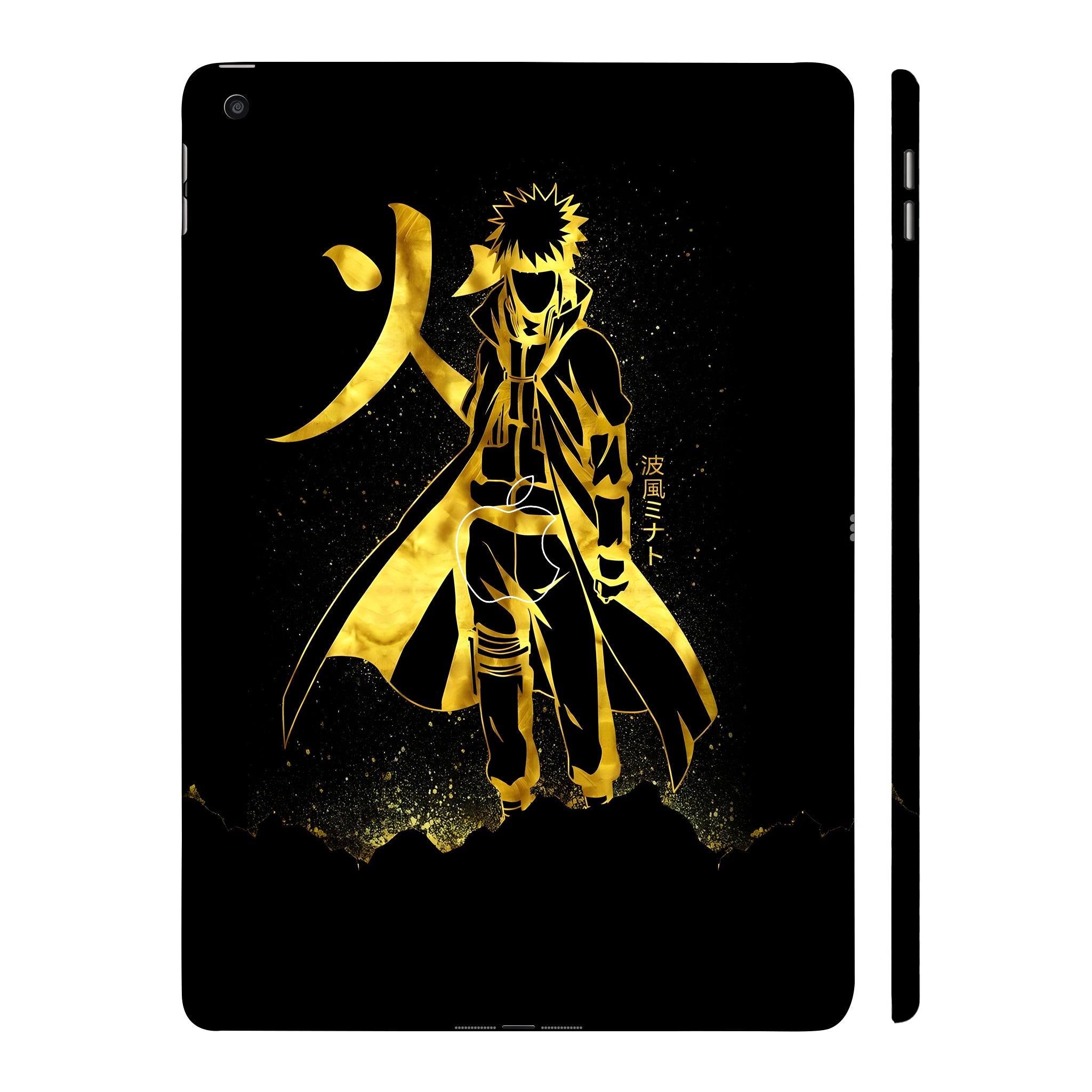 Apple iPad 9th Gen 2021 Namikaze Minato in Golden Splendor Anime Tablet Skins