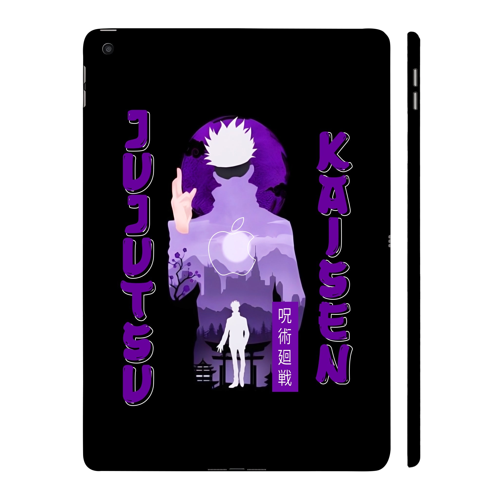 Apple iPad 9th Gen 2021 Jujutsu Kaisen Gojo Silhouette Anime Tablet Skins