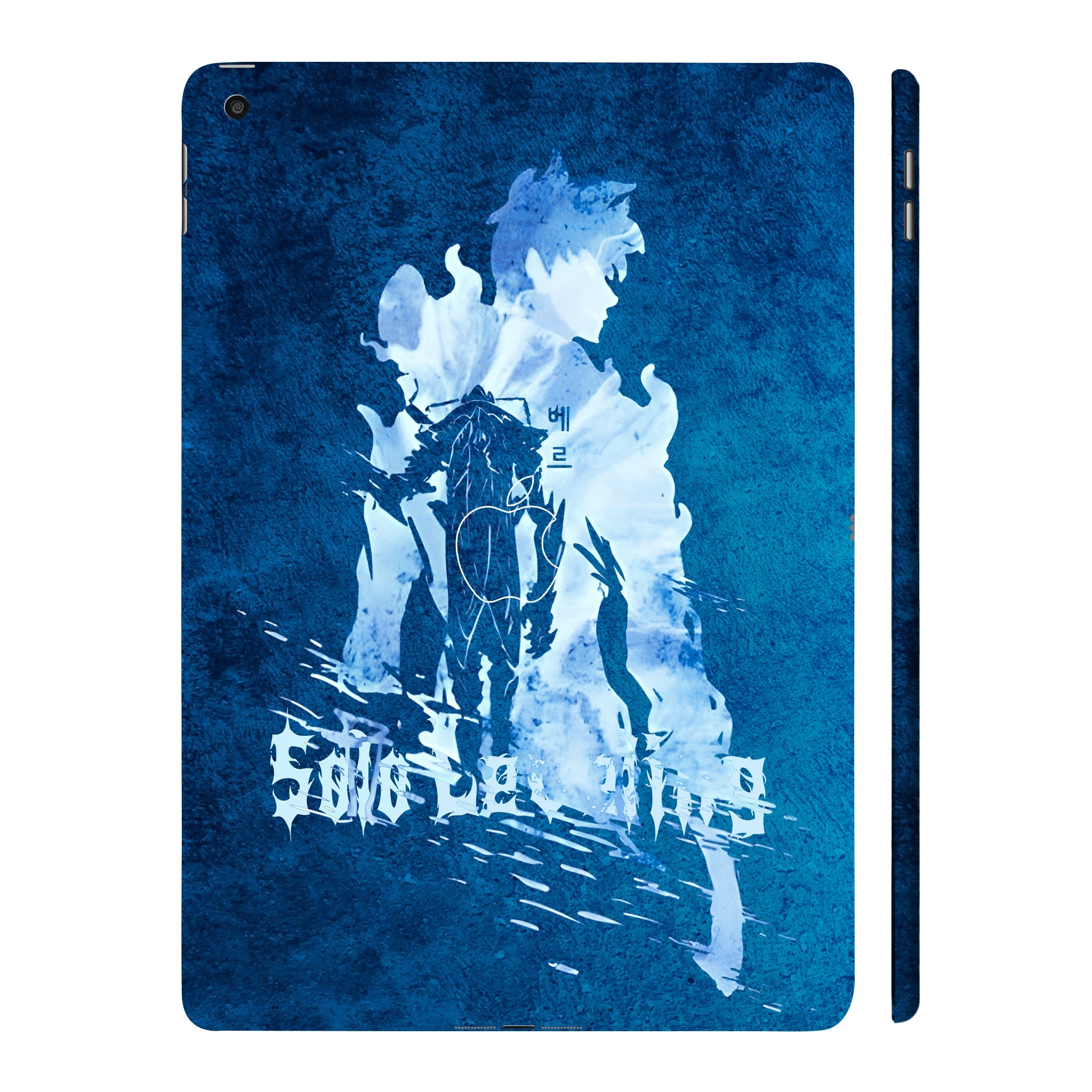 Apple iPad 9th Gen 2021 Jin Woo and Beru Silhouette Anime Tablet Skins