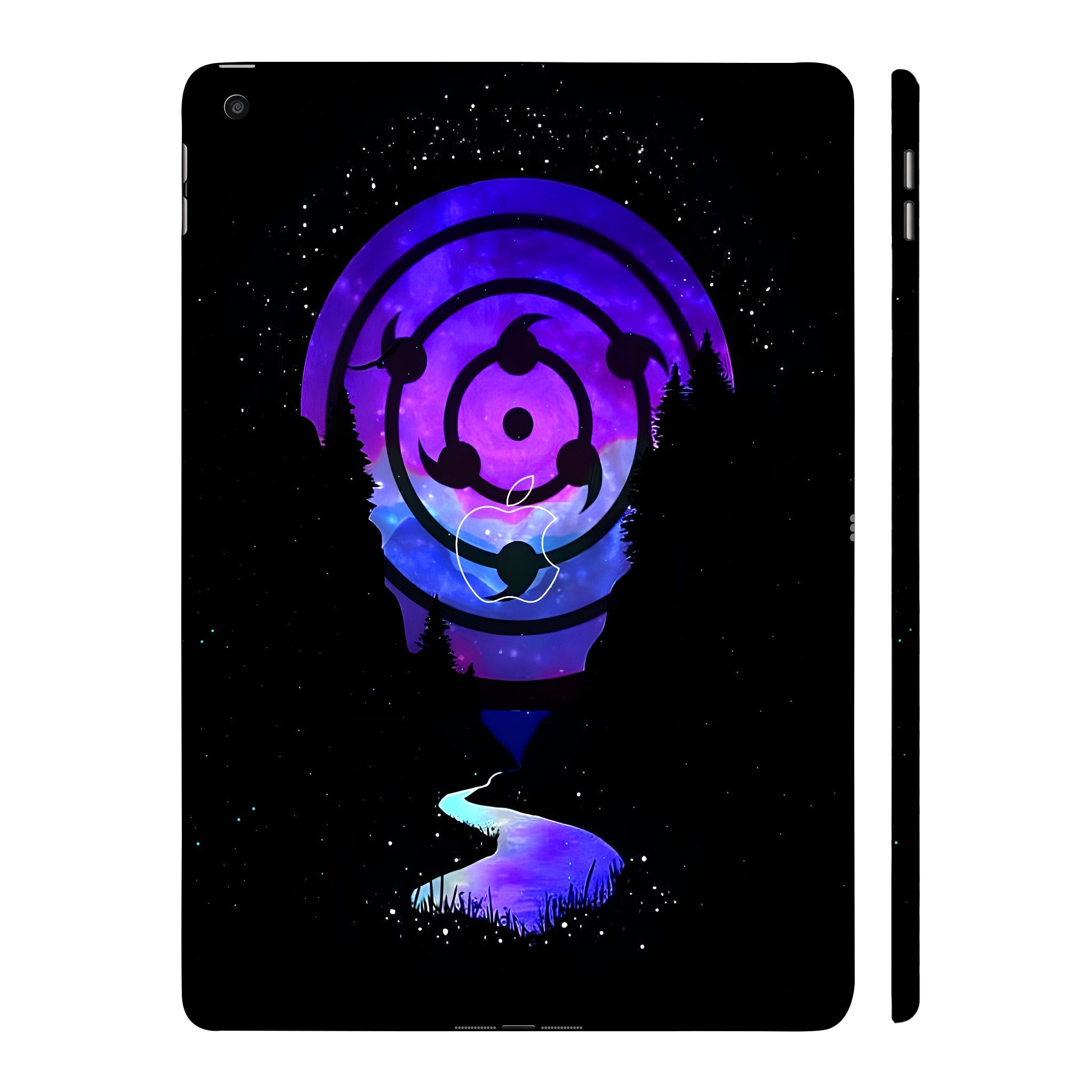 Apple iPad 9th Gen 2021 Rinnegan Naruto Anime Tablet Skins