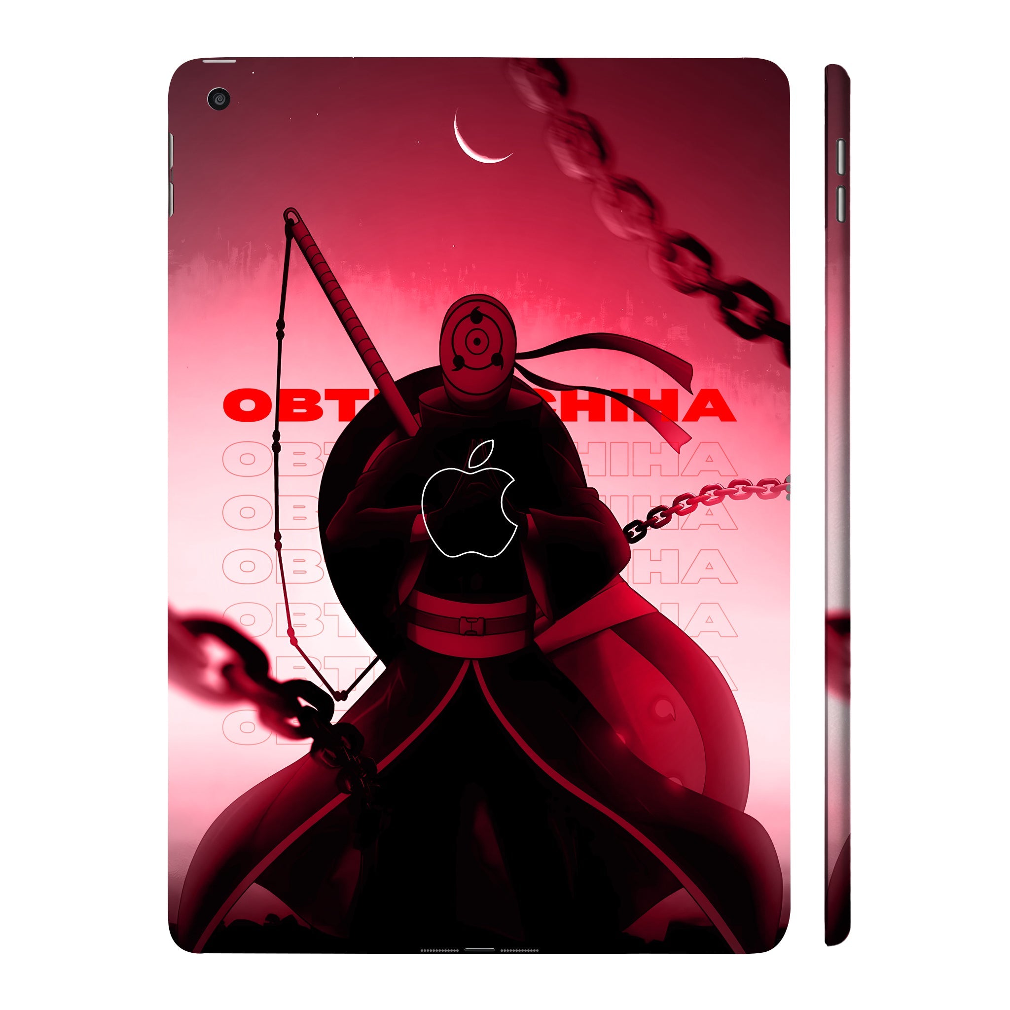 Apple iPad 9th Gen 2021 Obito Uchiha Anime Tablet Skins