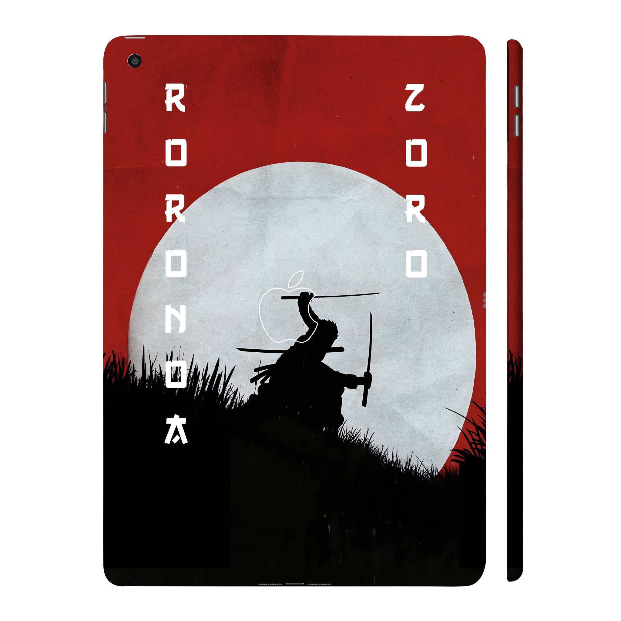Apple iPad 9th Gen 2021 Roronoa Zoro Santoryu Anime Tablet Skins