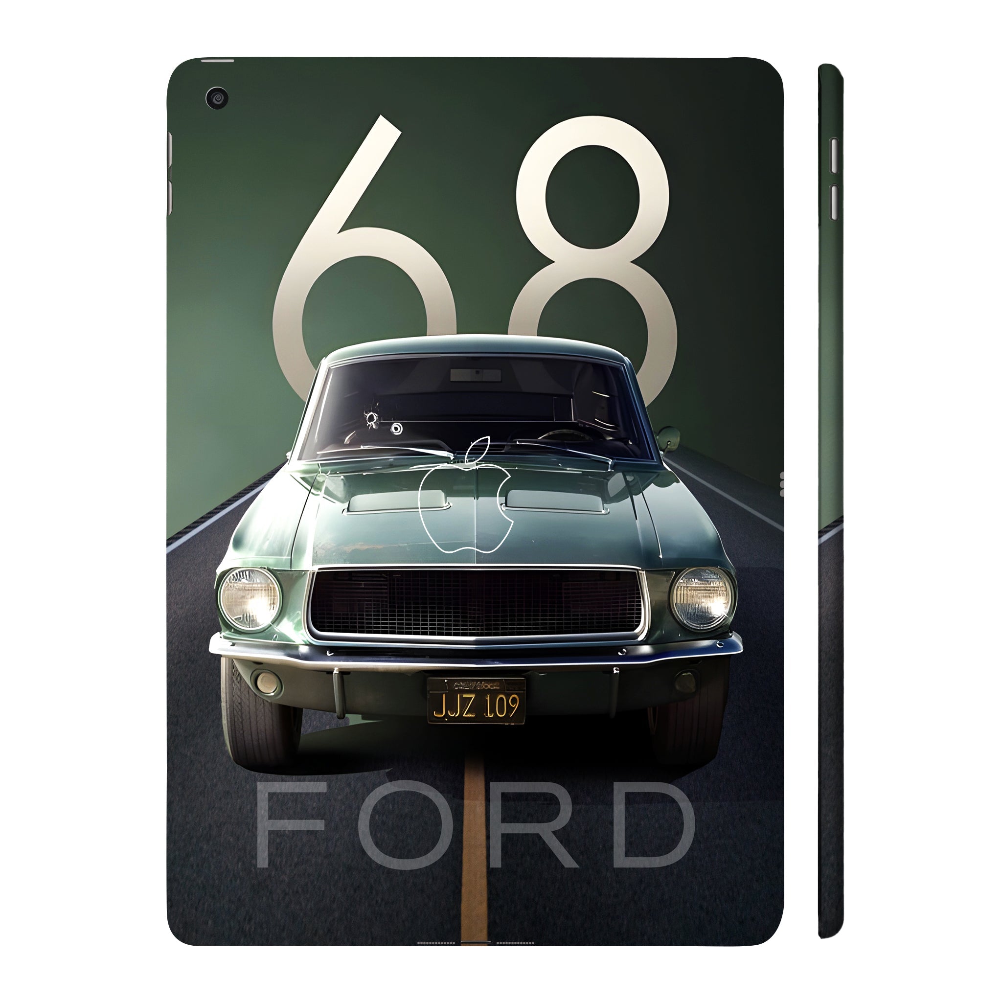 Apple iPad 9th Gen 2021 1968 Bullit Mustang Cars & Bikes Tablet Skins