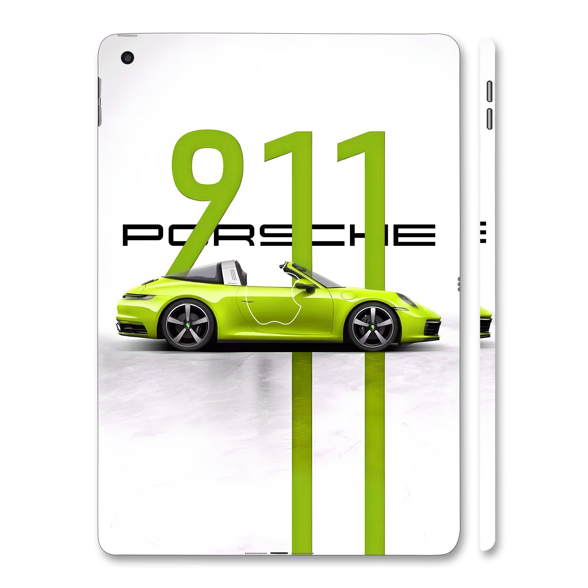 Apple iPad 9th Gen 2021 Lime Porsche 911 Cars & Bikes Tablet Skins