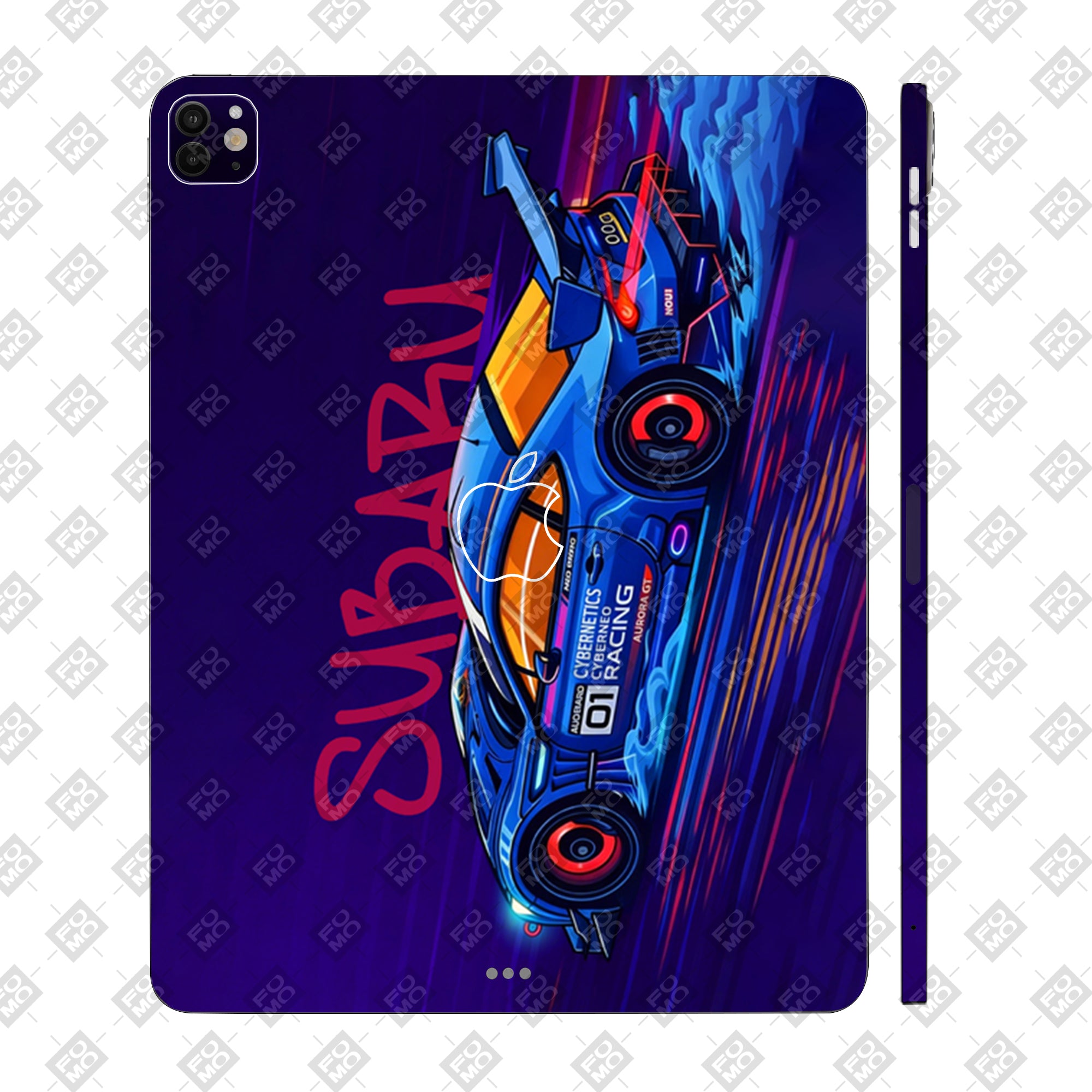 Apple iPad Pro 11 M4 2024 Subaru BRZ Cars & Bikes 3D Tablet Skin