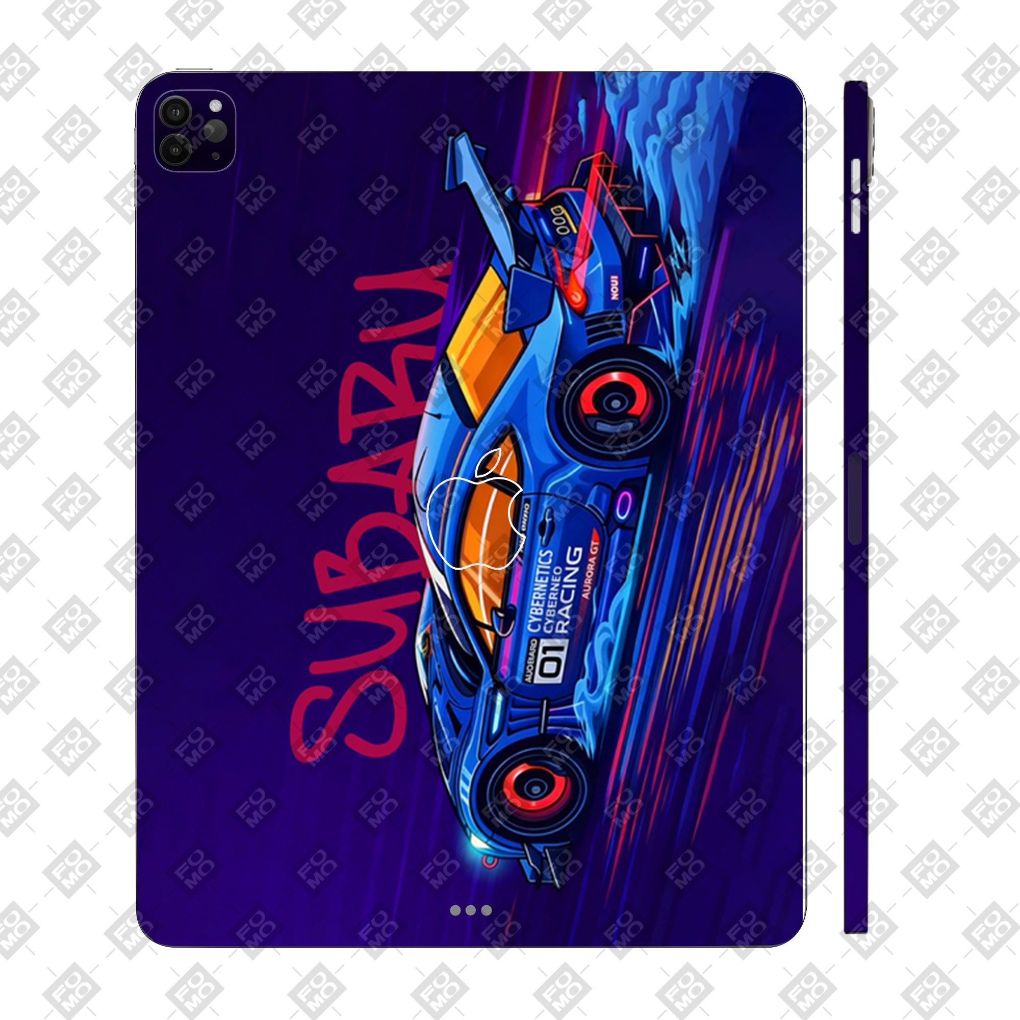 Apple iPad Pro 12.9 M2 2022 Subaru BRZ Cars & Bikes 3D Tablet Skin