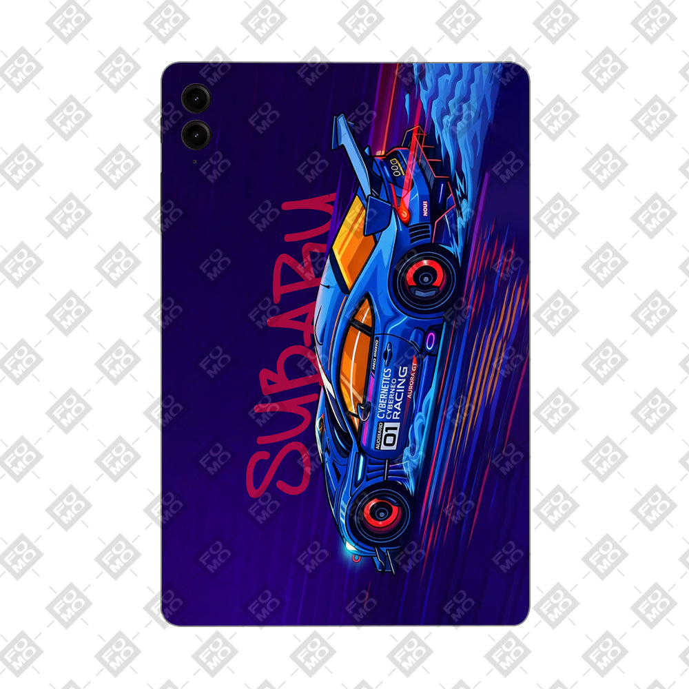 Samsung Galaxy Tab S9 FE Plus Subaru BRZ Cars & Bikes 3D Tablet Skin