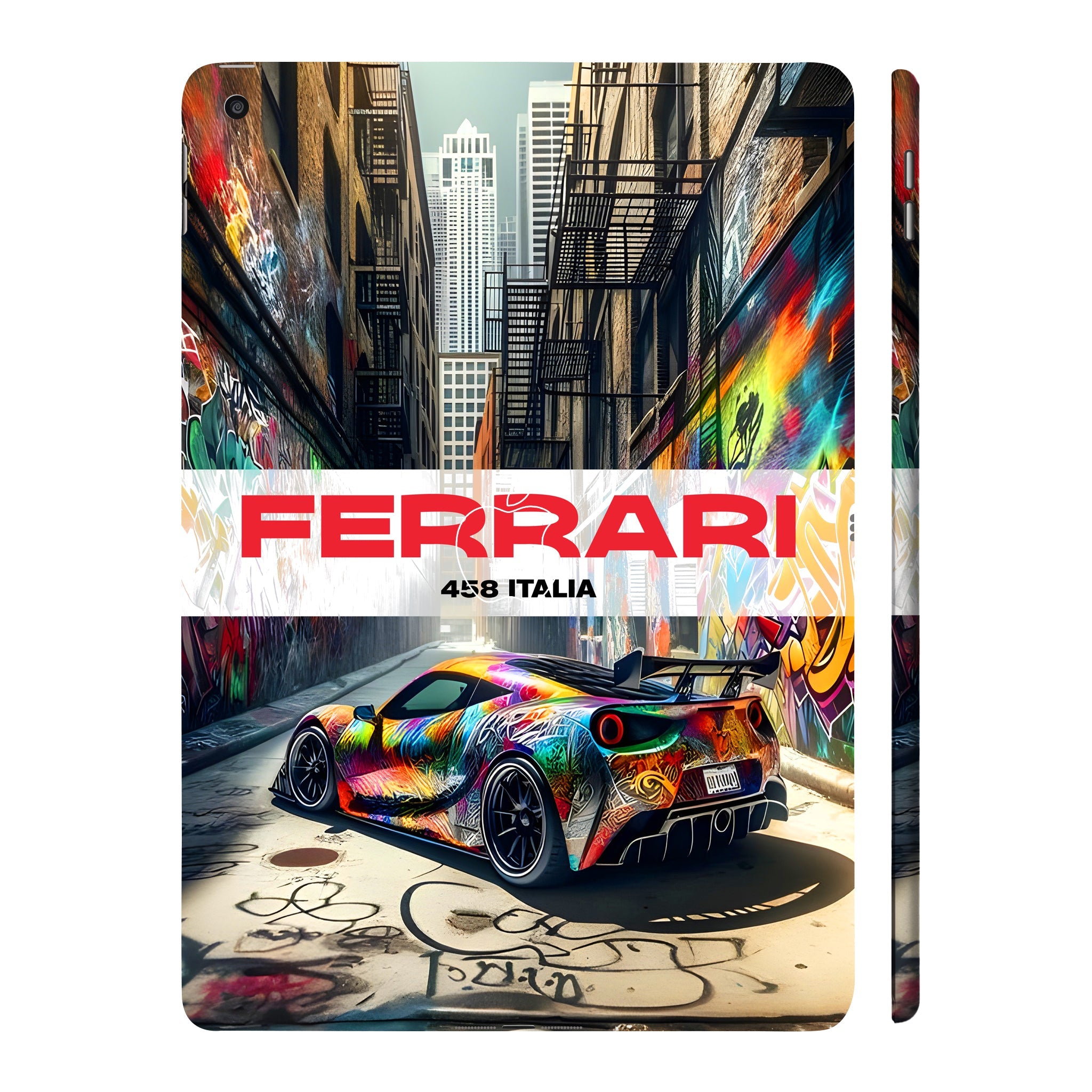 Apple iPad 9th Gen 2021 Ferrari 458 Italia Cars & Bikes Tablet Skins