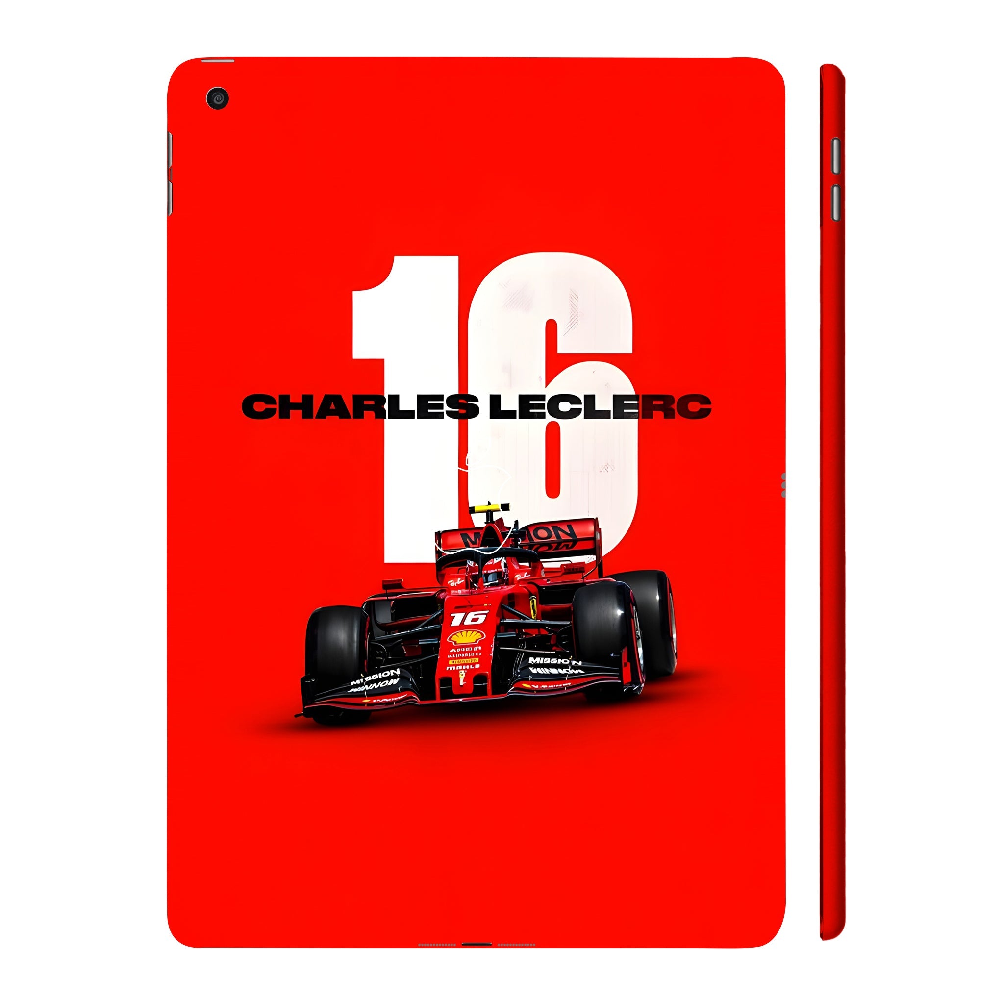 Apple iPad 9th Gen 2021 16 Charles Leclerc Cars & Bikes Tablet Skins