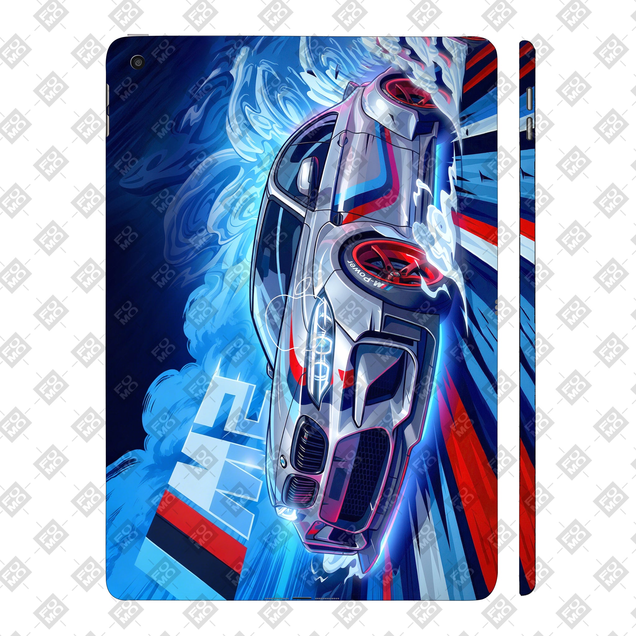 Apple iPad 9th Gen 2021 BMW M2 Cars & Bikes 3D Tablet Skin