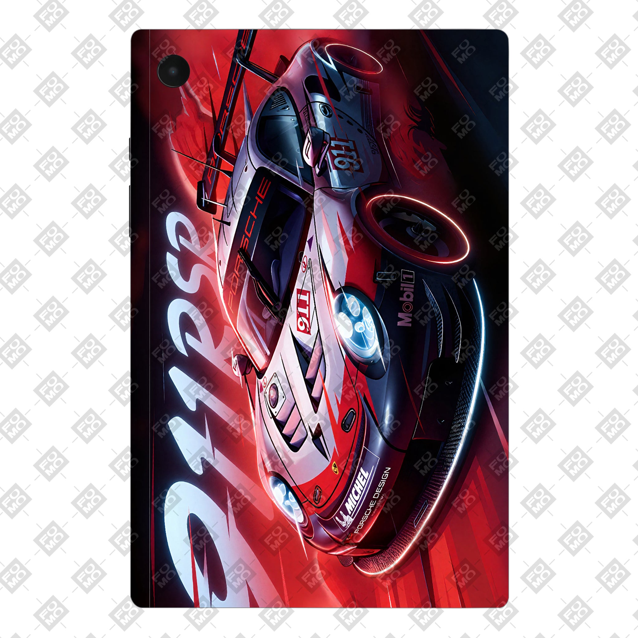 Samsung Galaxy Tab A8 Porsche 911 RSR Cars & Bikes 3D Tablet Skin