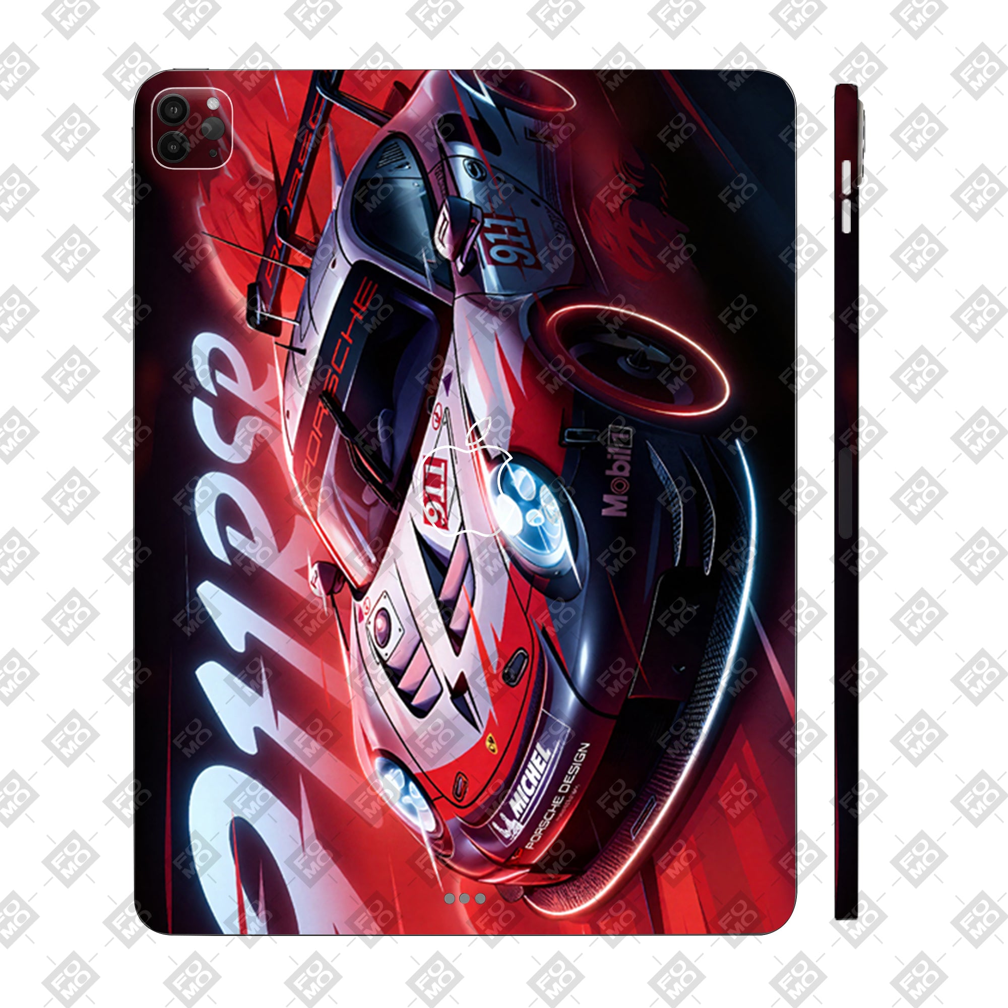 Apple iPad Pro 11 M2 2022 Porsche 911 RSR Cars & Bikes 3D Tablet Skin