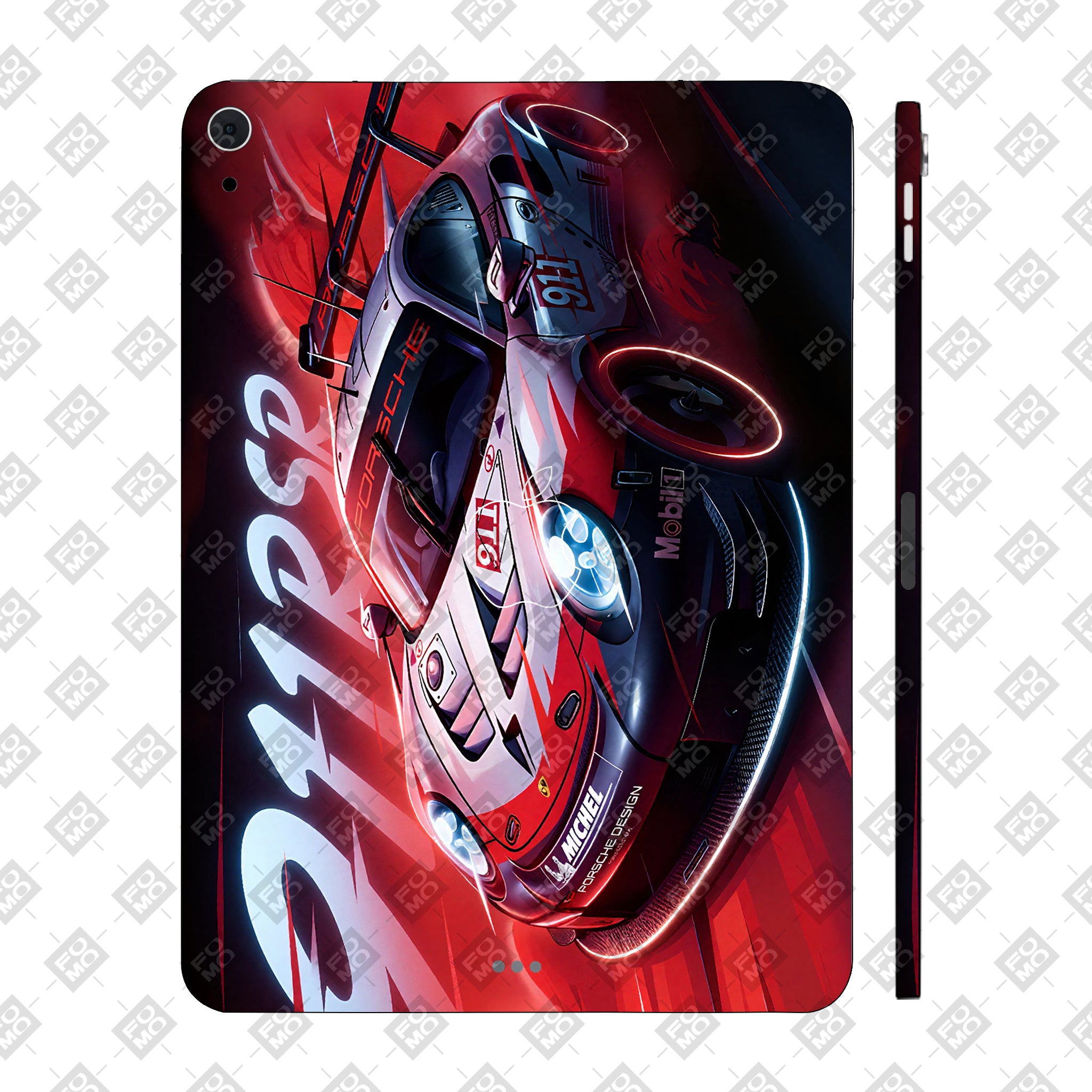 Apple iPad Air 4th Gen 2020 Porsche 911 RSR Cars & Bikes 3D Tablet Skin