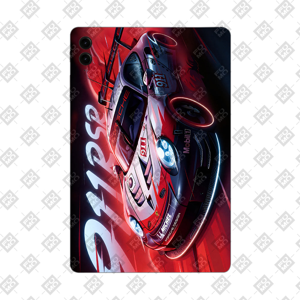 Samsung Galaxy Tab S9 FE Plus Porsche 911 RSR Cars & Bikes Tablet Skins