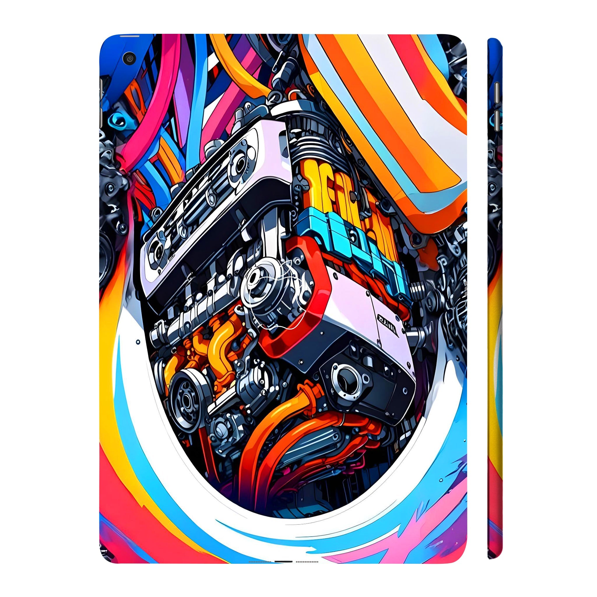 Apple iPad 9th Gen 2021 Power in Motion Cars & Bikes Tablet Skins