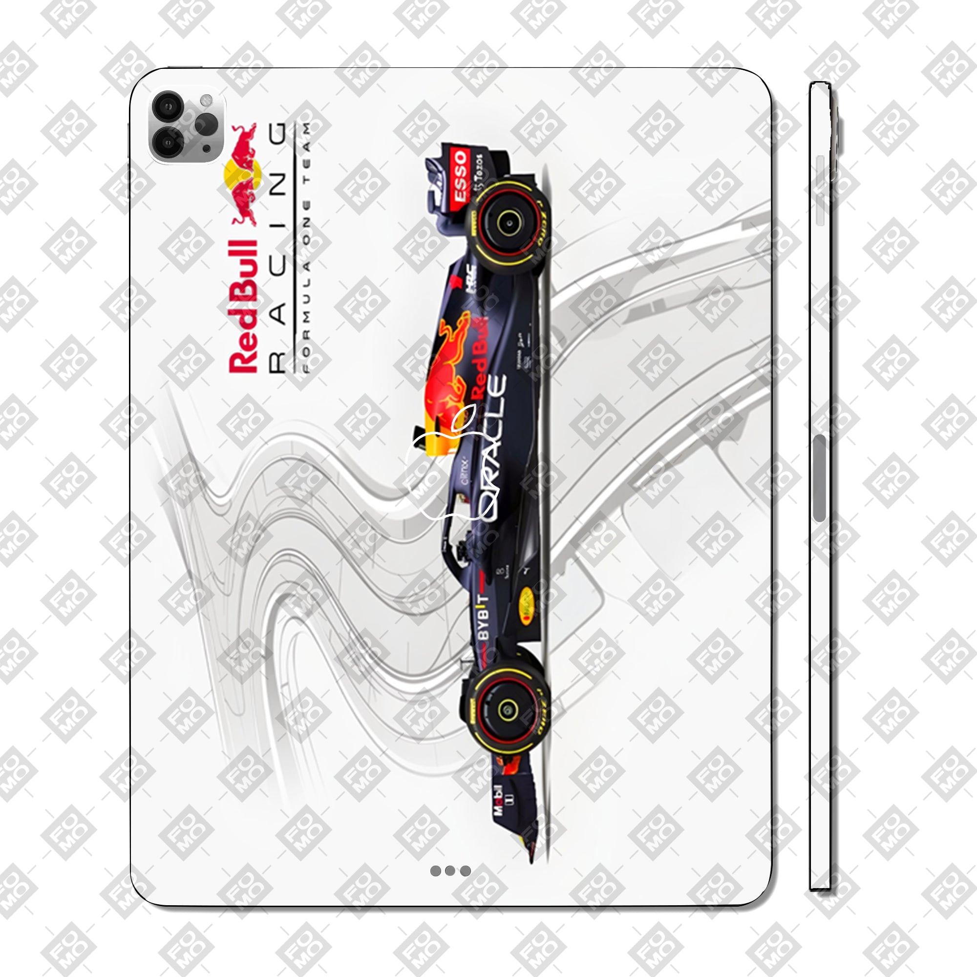 Apple iPad Pro 11 M2 2022 Red Bull Racing in Action Cars & Bikes 3D Tablet Skin