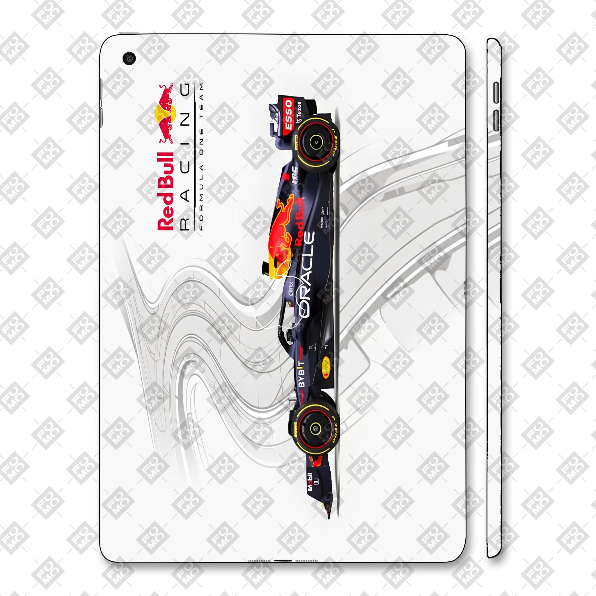 Apple iPad 9th Gen 2021 Red Bull Racing in Action Cars & Bikes Tablet Skins