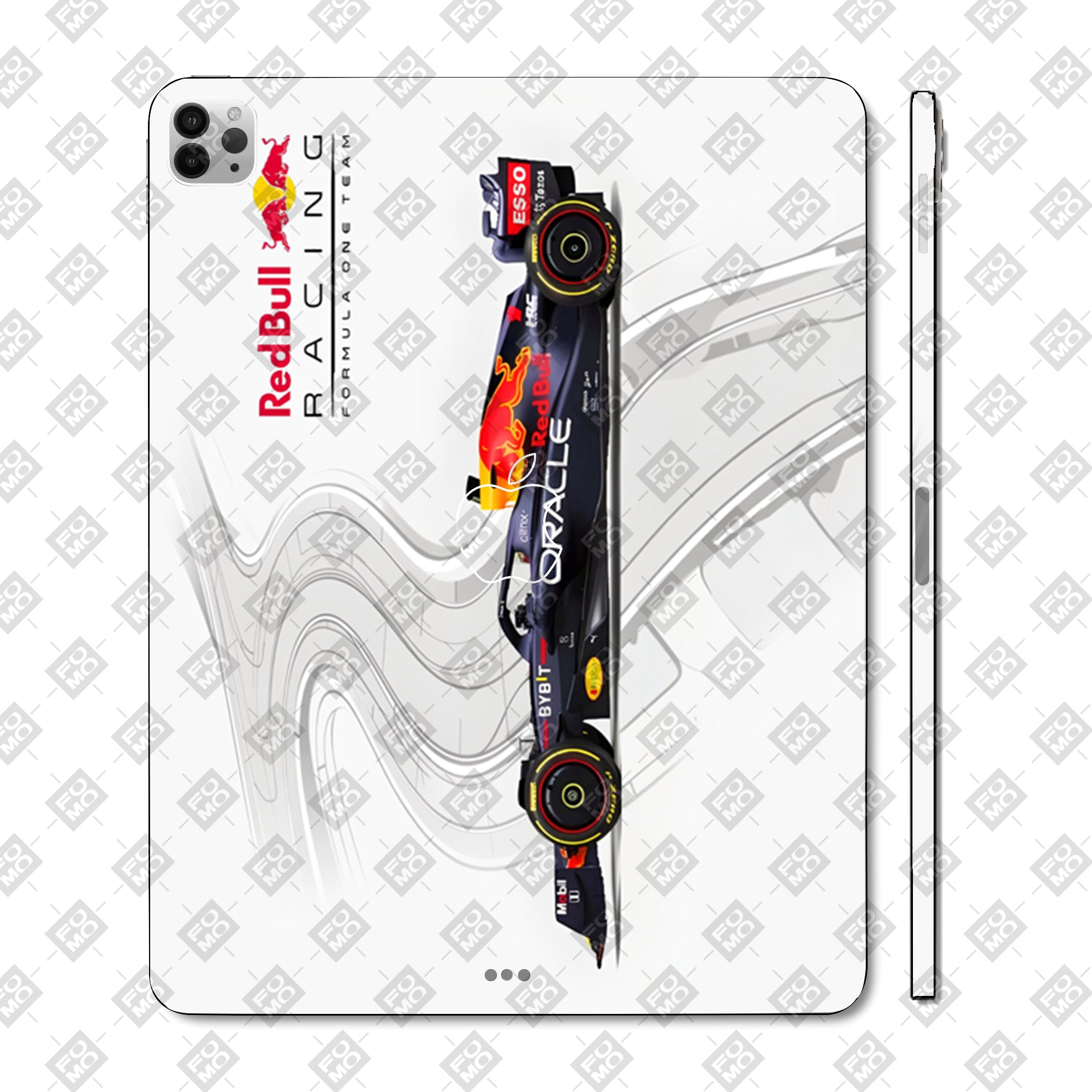 Apple iPad Pro 11 2020 Red Bull Racing in Action Cars & Bikes 3D Tablet Skin