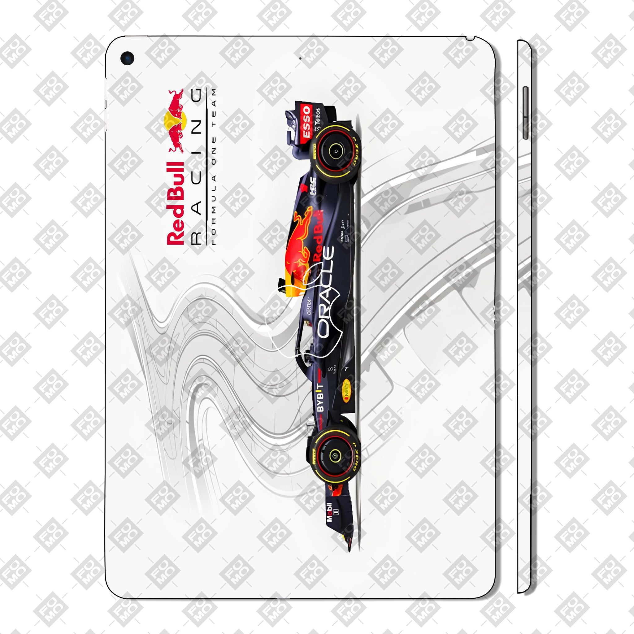 Apple iPad Air 3 2019 Red Bull Racing in Action Cars & Bikes 3D Tablet Skin