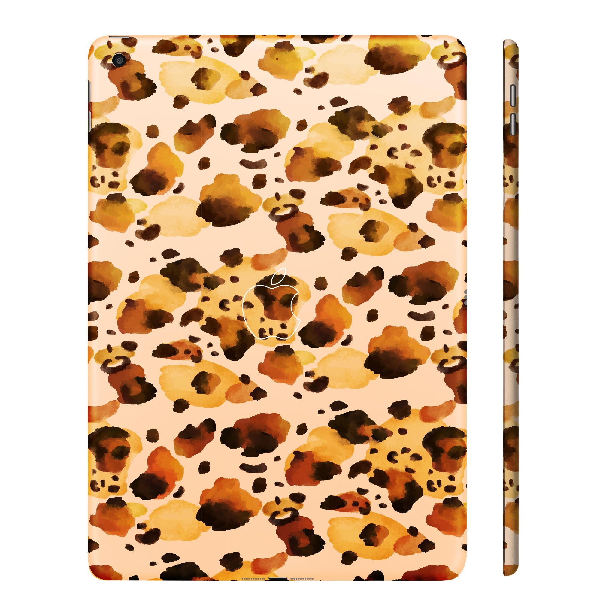 Apple iPad 9th Gen 2021 Brown Spotted Tablet Skins