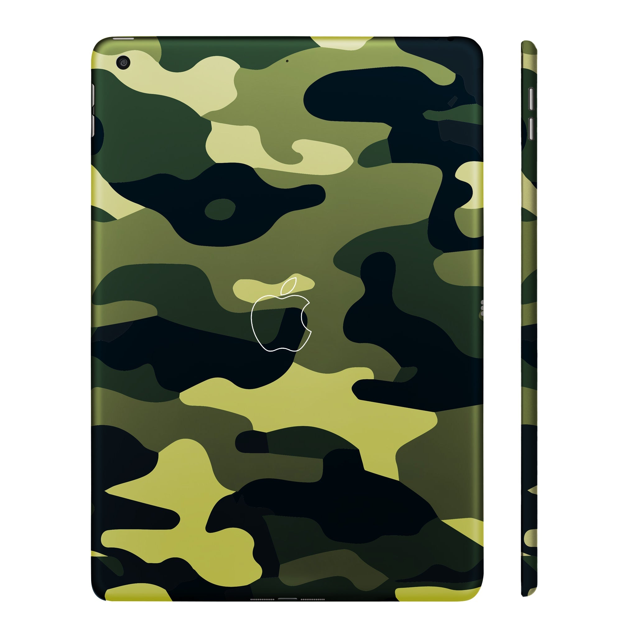 Apple iPad 9th Gen 2021 Forest Green Camo Tablet Skins