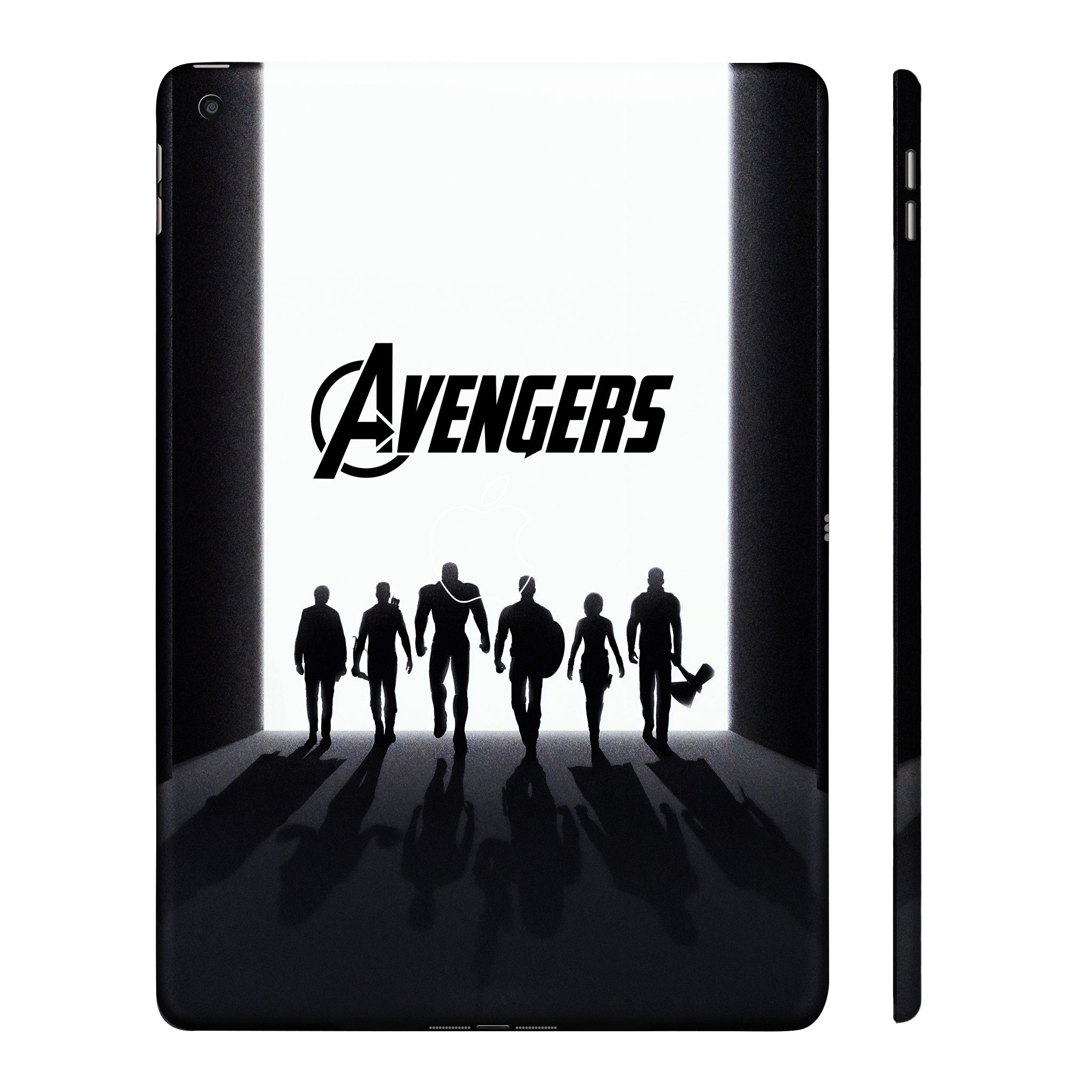 Apple iPad 9th Gen 2021 Avengers in Black Movies Tablet Skins