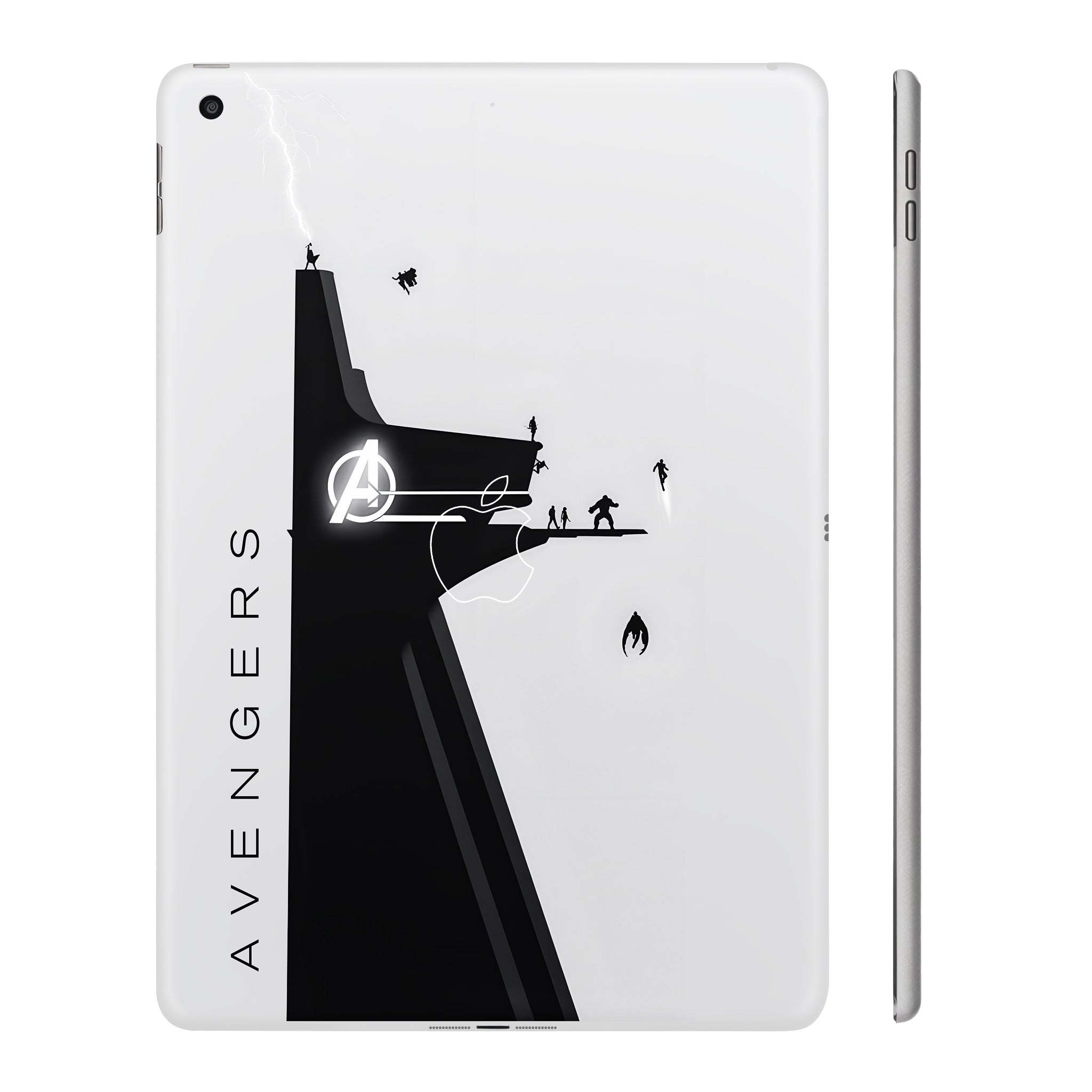 Apple iPad 9th Gen 2021 Avengers in Action Movies Tablet Skins