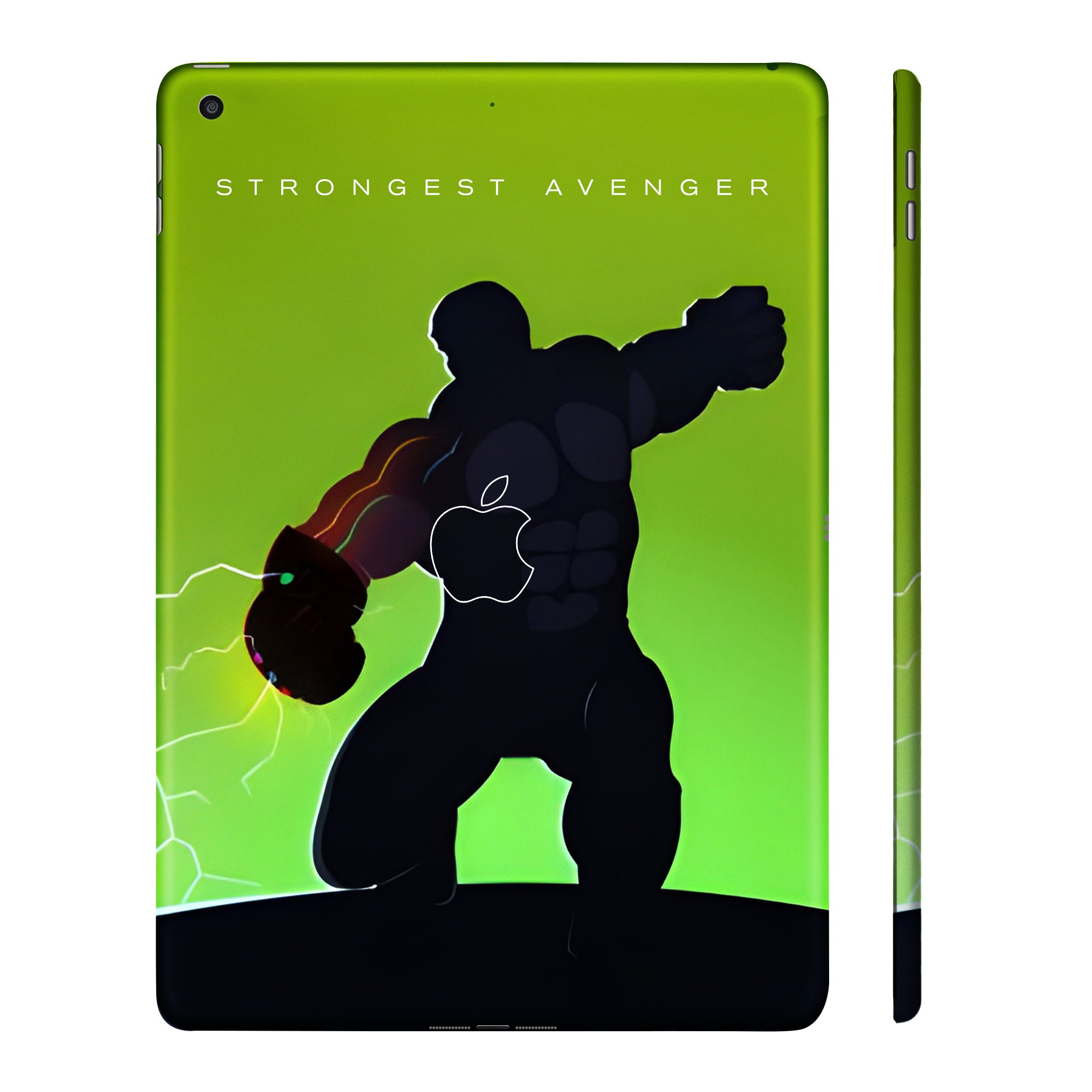 Apple iPad 9th Gen 2021 Strongest Avenger Hulk Movies Tablet Skins