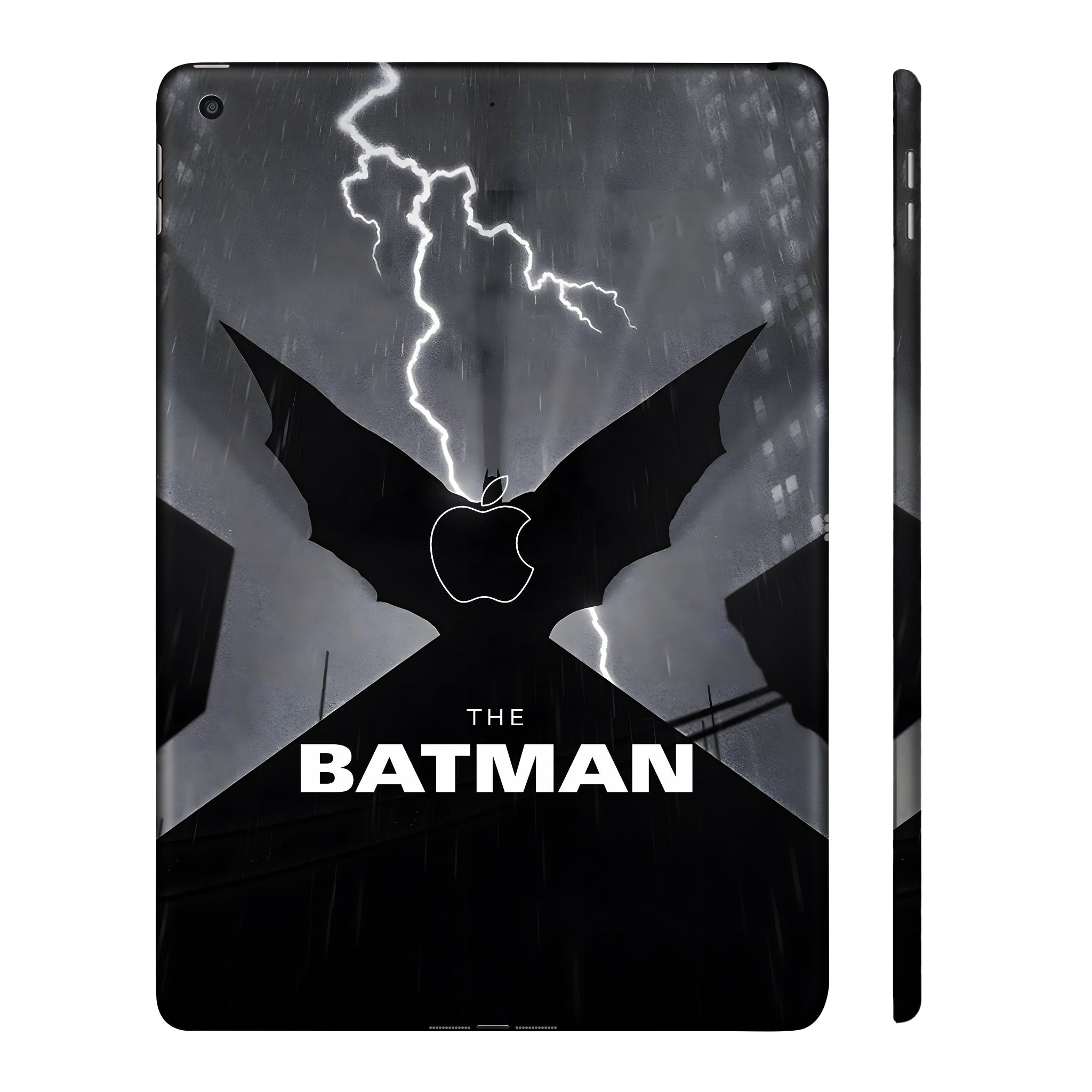 Apple iPad 9th Gen 2021 The Batman in Black and White Movies Tablet Skins