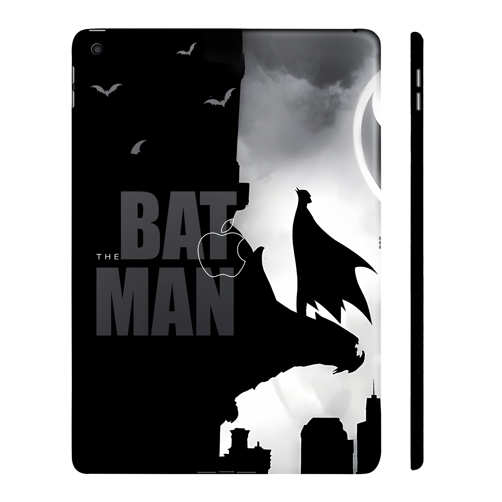 Apple iPad 9th Gen 2021 The Batman in BW Movies Tablet Skins