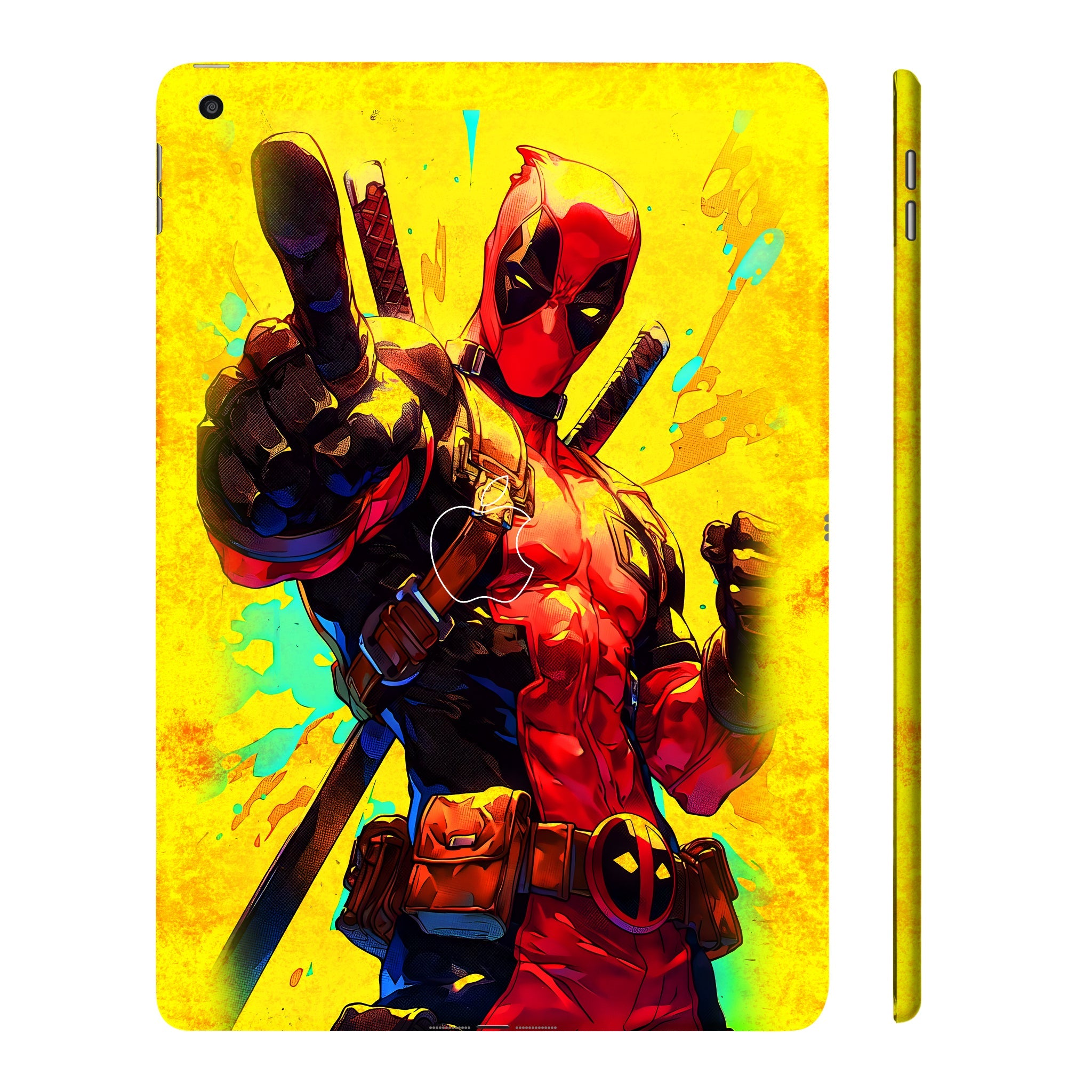 Apple iPad 9th Gen 2021 Deadpool Strikes Again Movies Tablet Skins