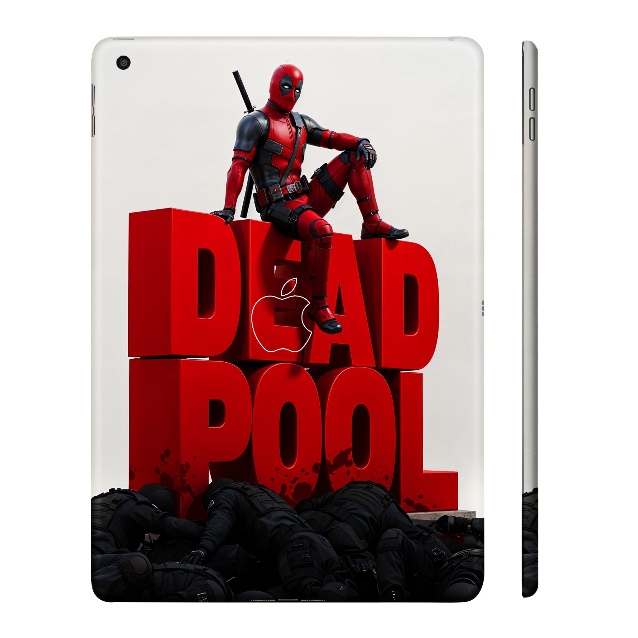 Apple iPad 9th Gen 2021 Deadpool Overkill Mode Movies Tablet Skins