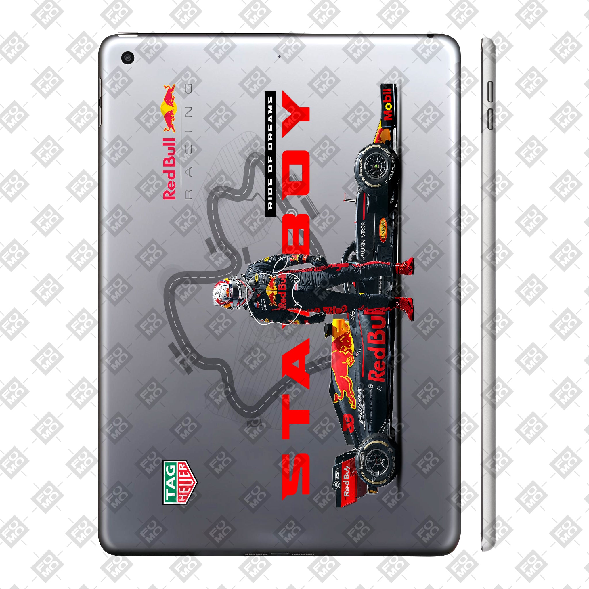 Apple iPad 9th Gen 2021 Transparent Starboy Racer Tablet Skins