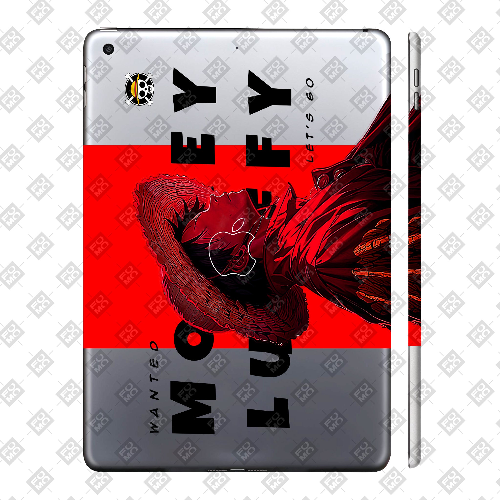 Apple iPad 9th Gen 2021 Transparent Pirate King Tablet Skins
