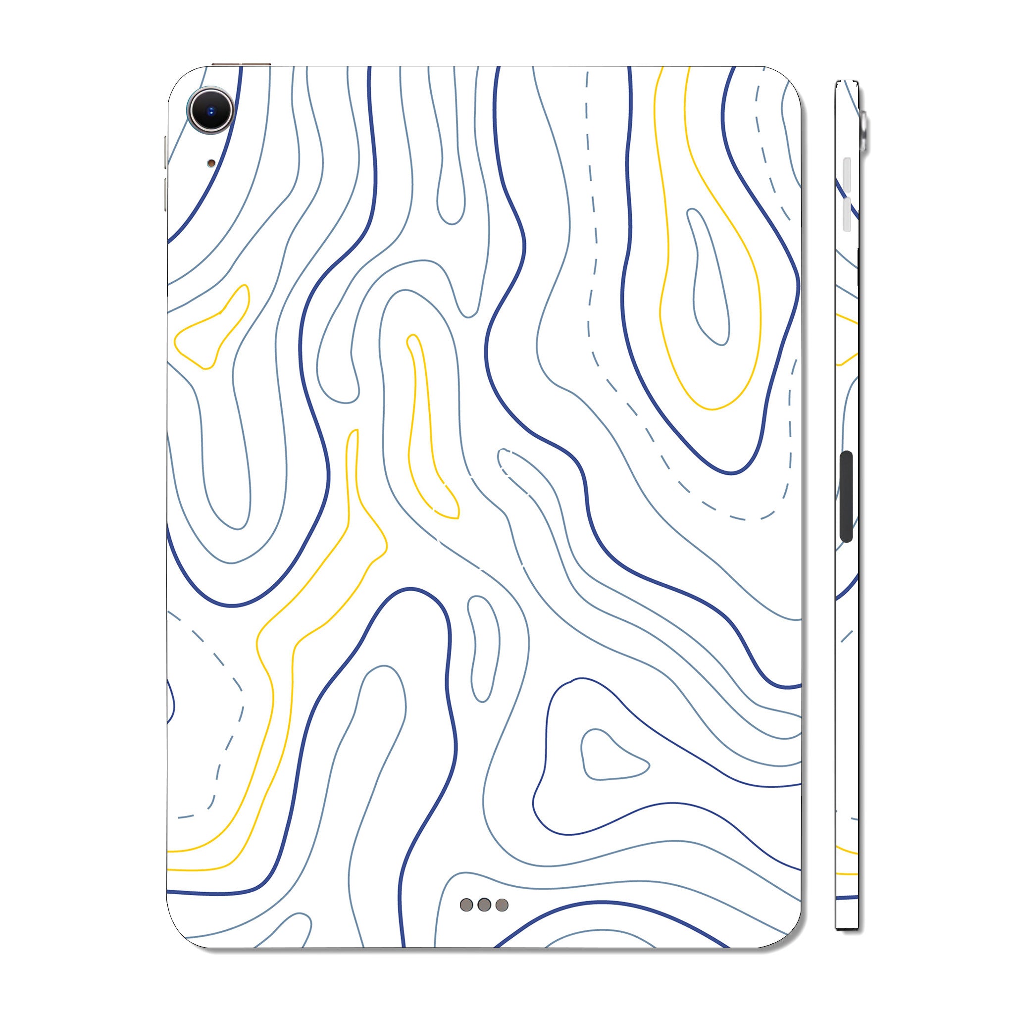 Apple iPad Air 11 M2 2024 Minimalist Colorful Contours Tablet Skins