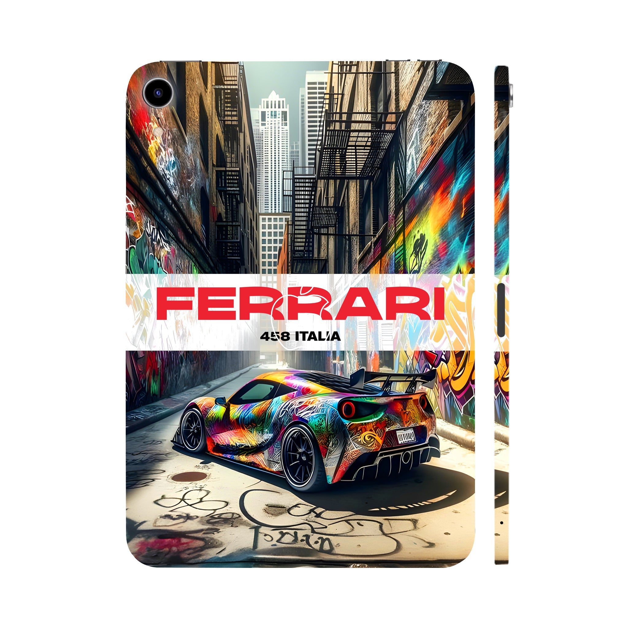 Apple Ipad Air 11 M3 2025 Ferrari 458 Italia Cars & Bikes Tablet Skins