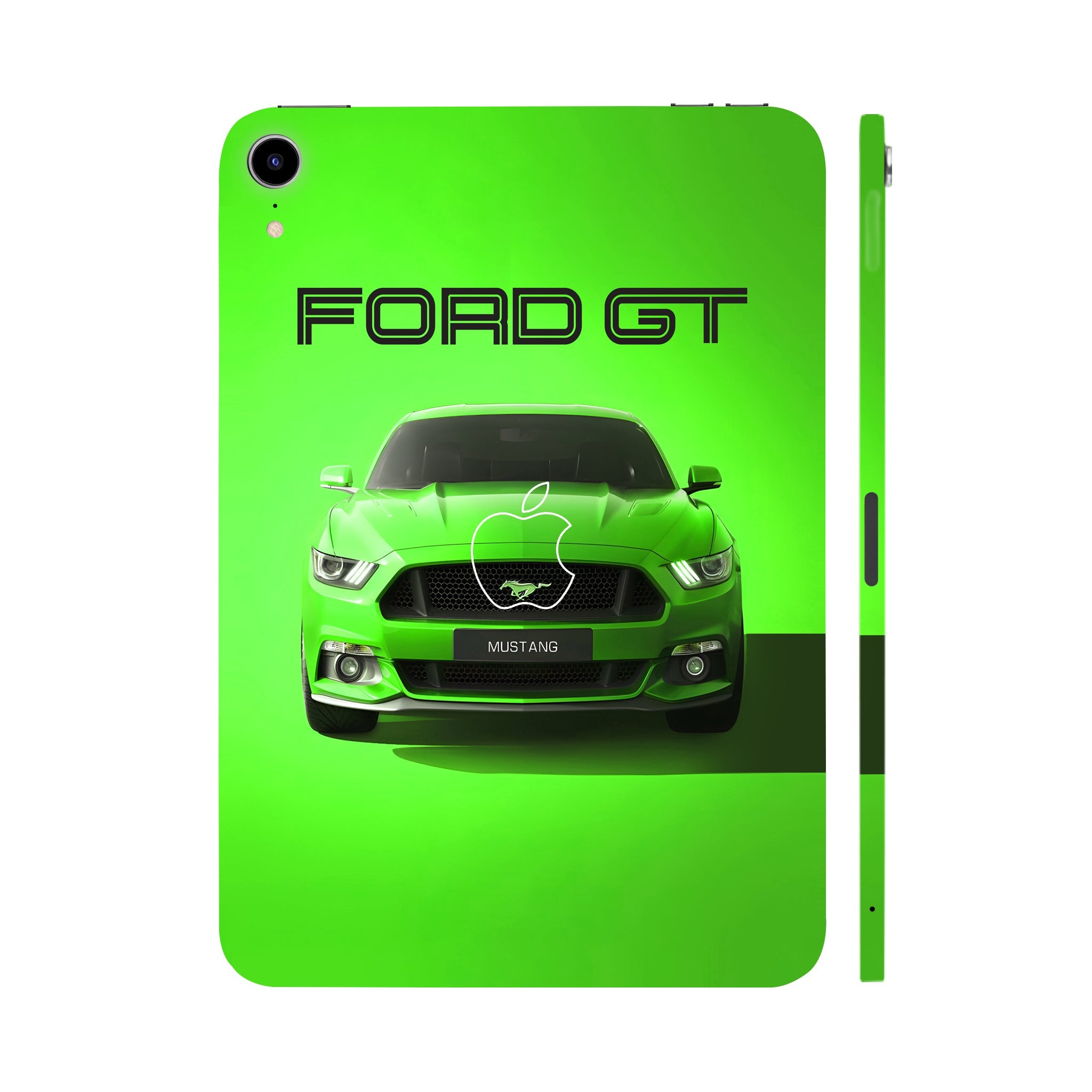 Apple Ipad Air 11 M3 2025 Ford GT Mustang in Green Cars & Bikes Tablet Skins