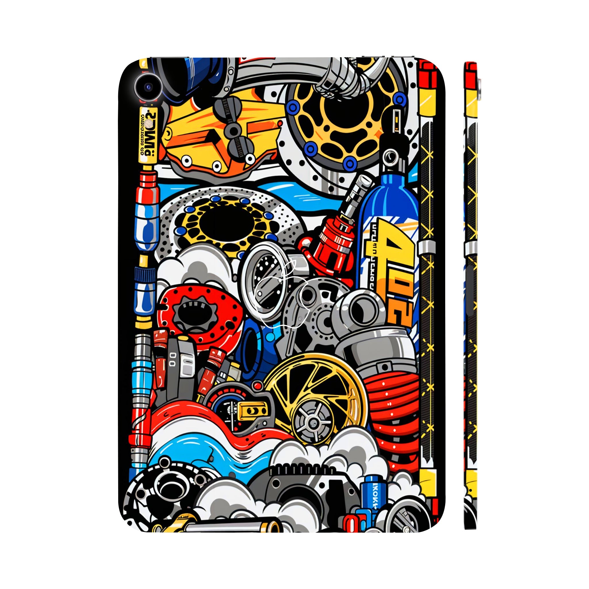 Apple Ipad Air 11 M3 2025 Mechanical Chaos Cars & Bikes Tablet Skins