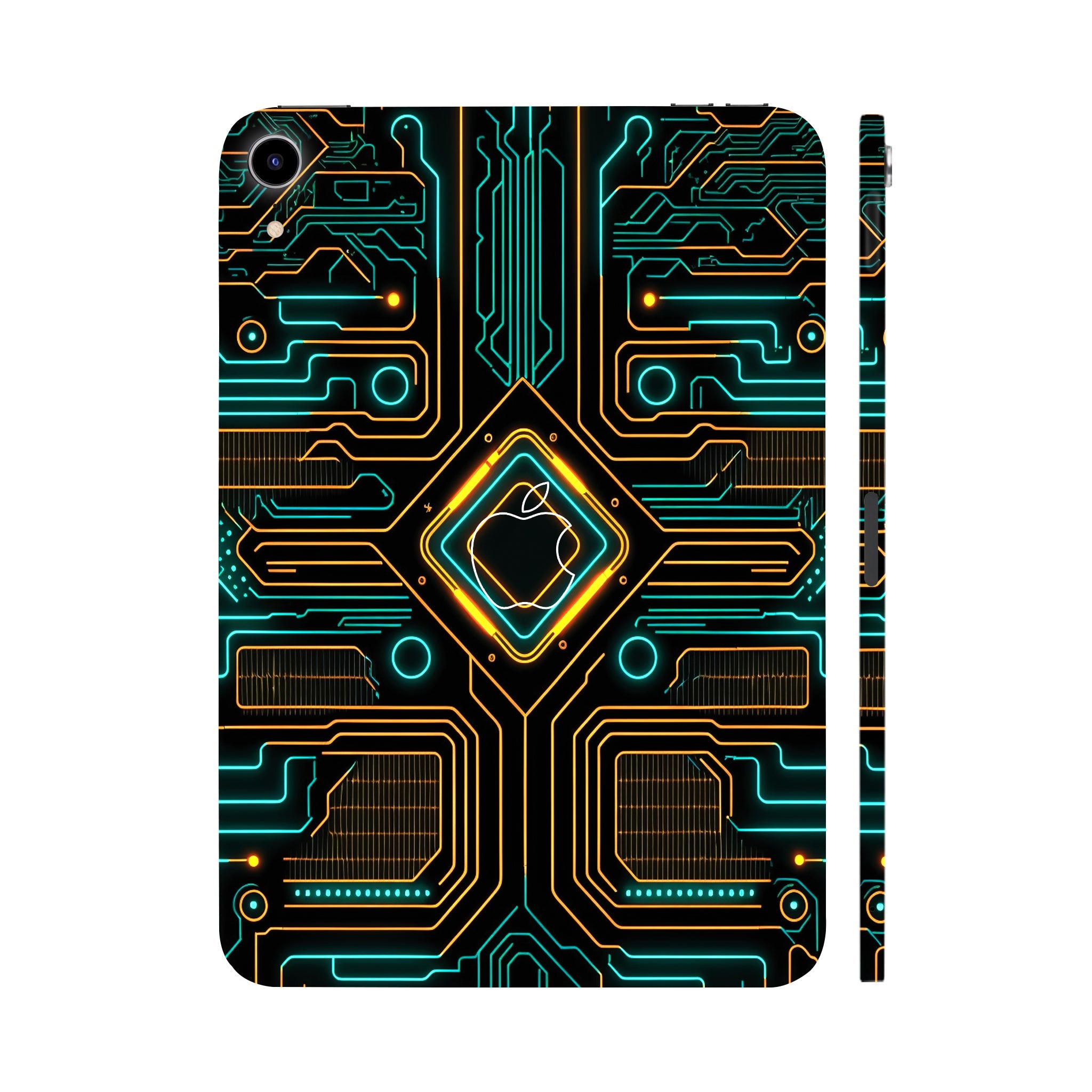 Apple Ipad Air 11 M3 2025 Luminous Circuit Design Tablet Skins