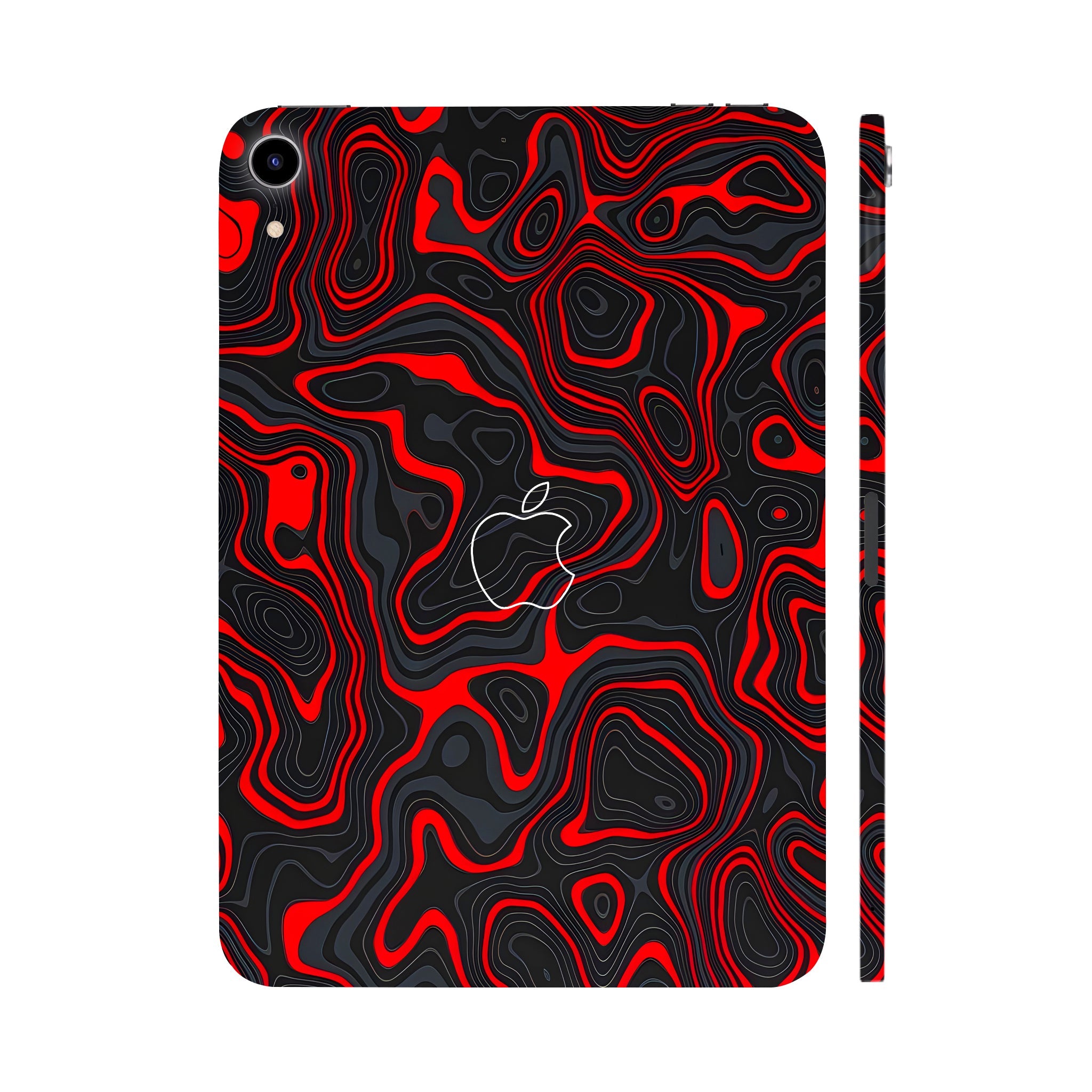 Apple Ipad Air 11 M3 2025 Crimson Waves Tablet Skins
