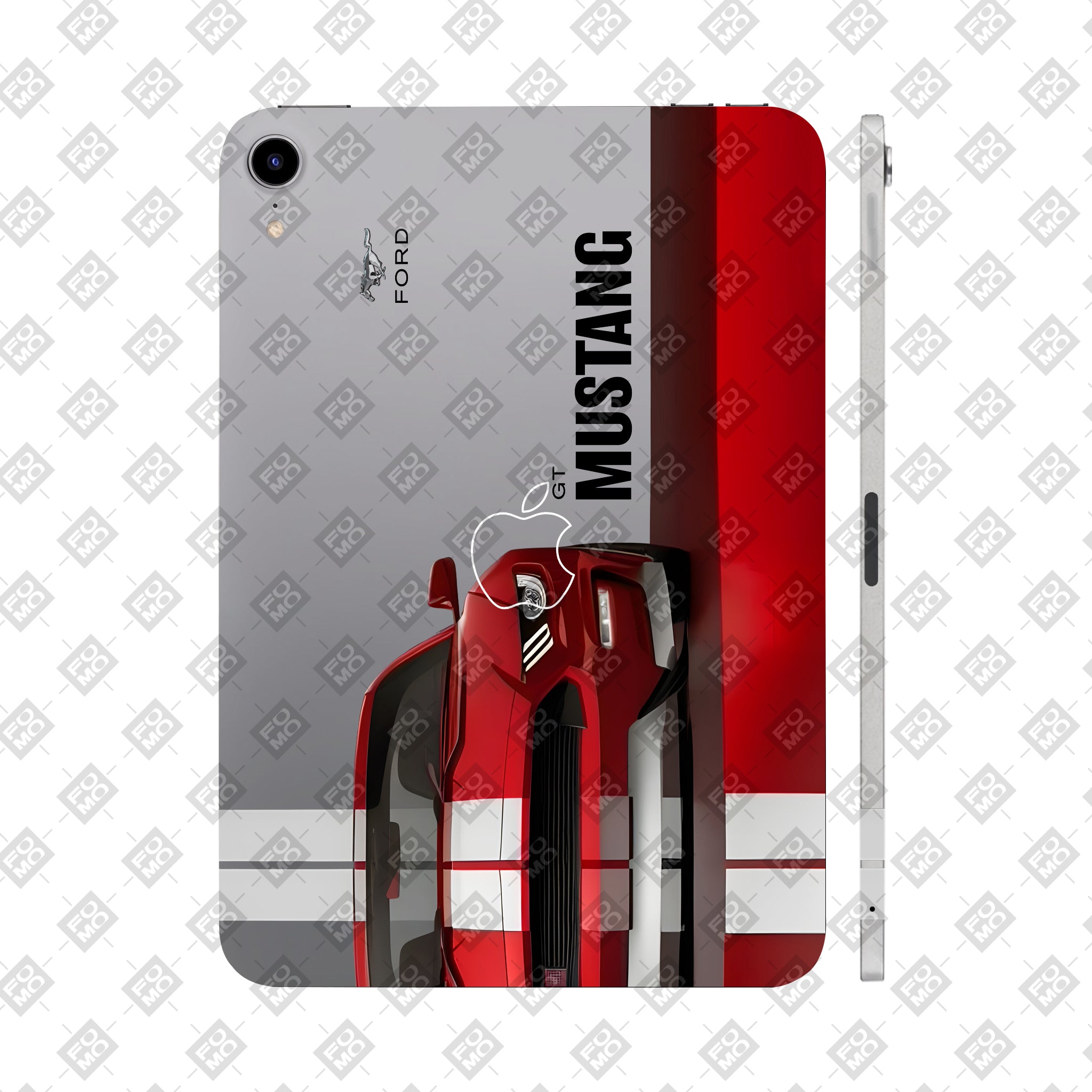 Apple Ipad Air 11 M3 2025 Transparent Mustang Power Tablet Skin