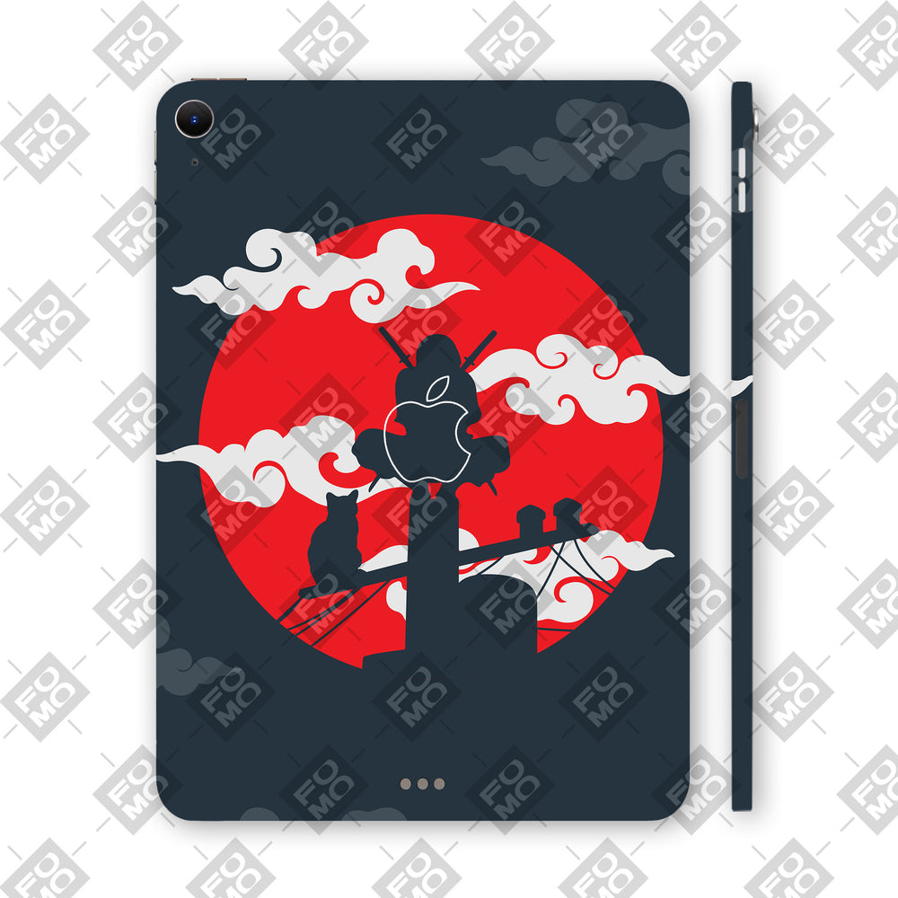 Apple iPad Air 13 M2 2024 Itachi Uchiha Anime 3D Tablet Skin