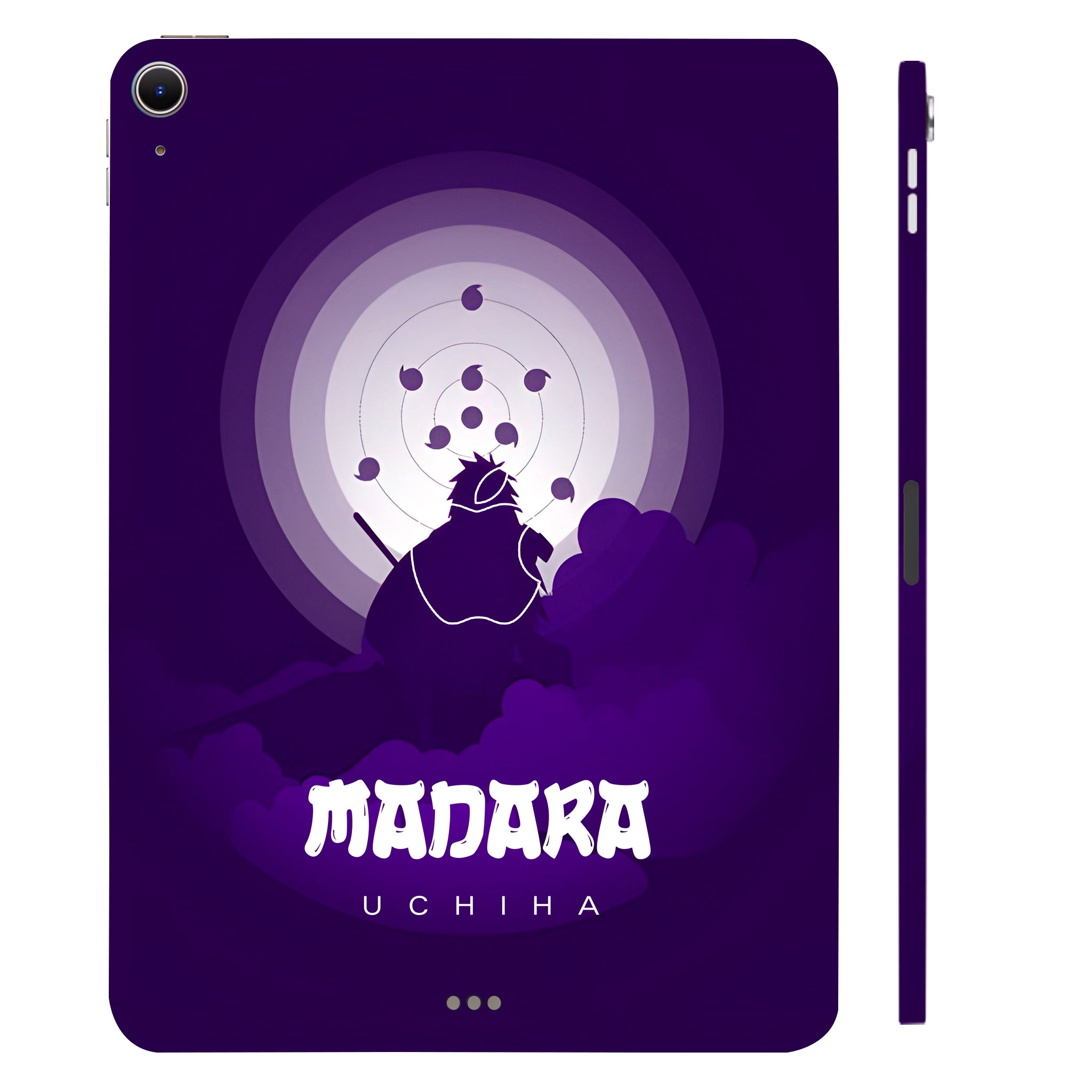 Apple iPad Air 11 M2 2024 Uchiha Madara in Violet Silhouette Anime Tablet Skins