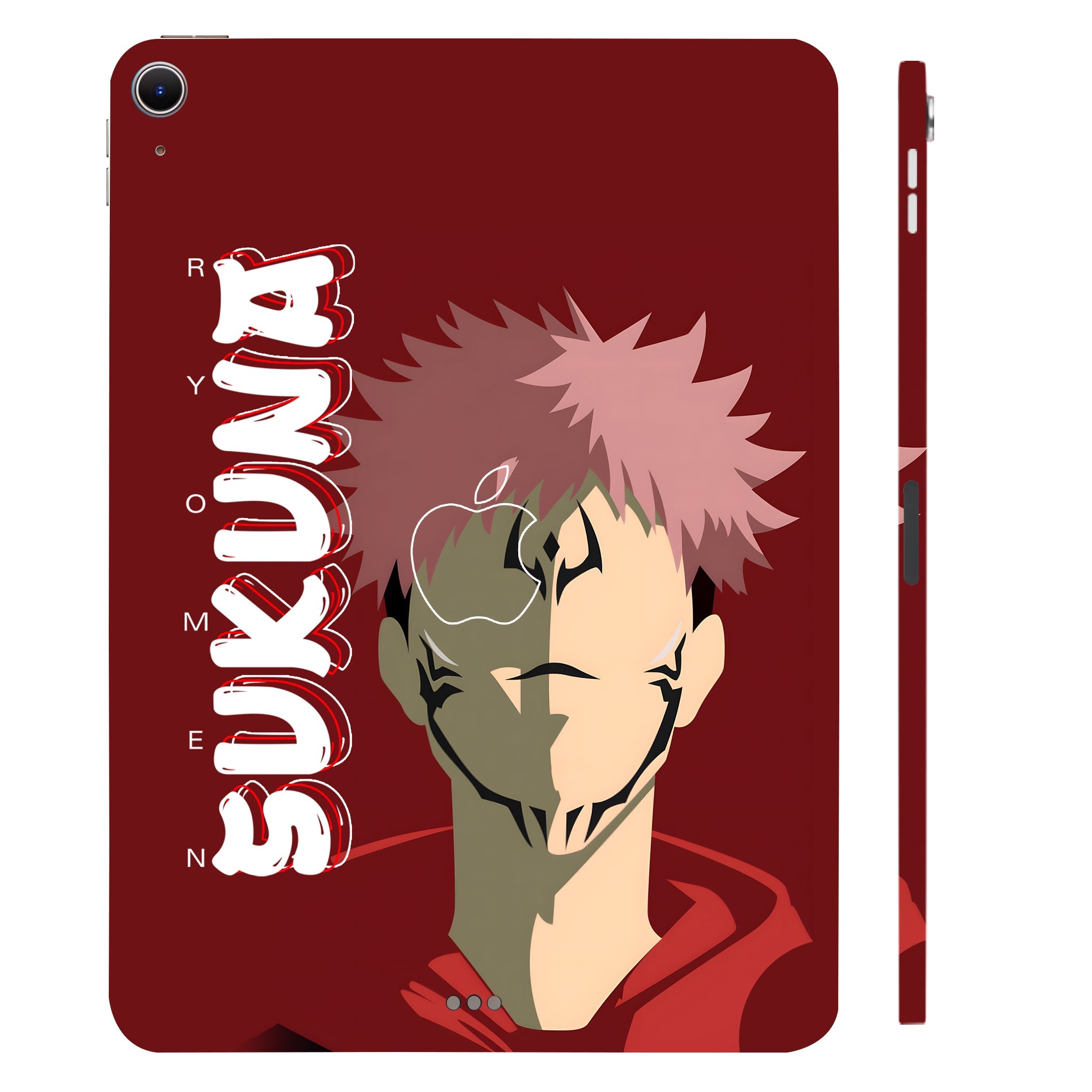 Apple iPad Air 13 M2 2024 Ryomen Sukuna Minimalist Anime Tablet Skins